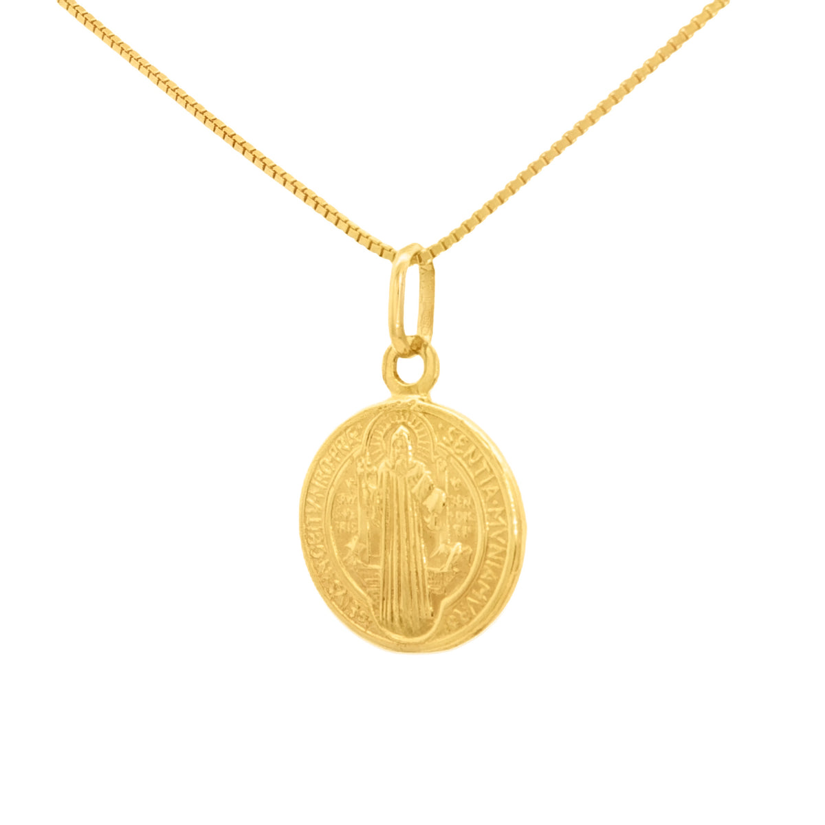 DIJE MEDALLA SAN BENITO 1.4 CM