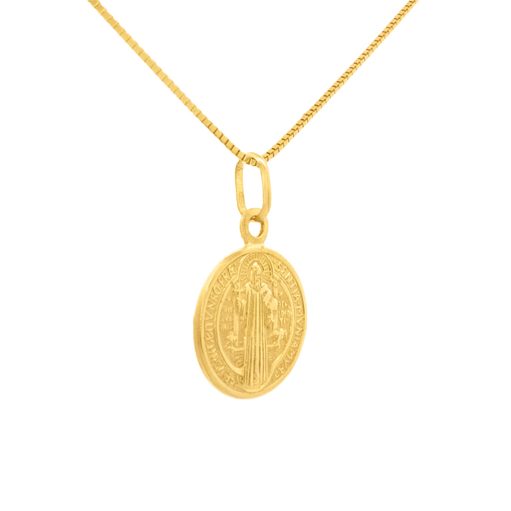 DIJE MEDALLA SAN BENITO 1.4 CM
