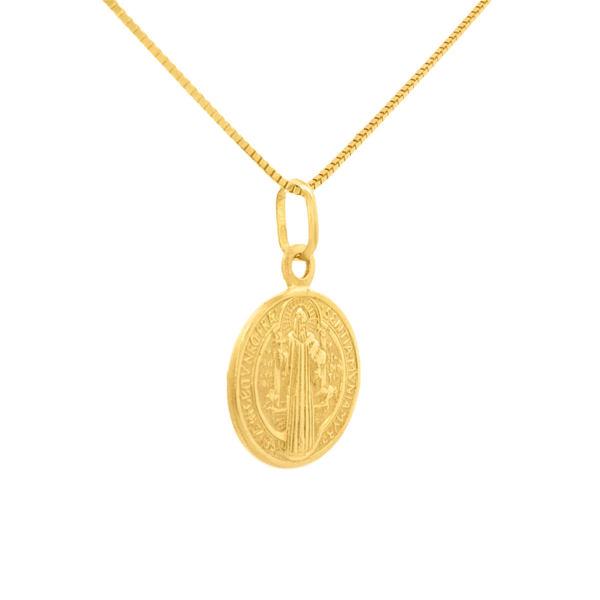 DIJE MEDALLA SAN BENITO 1.4 CM