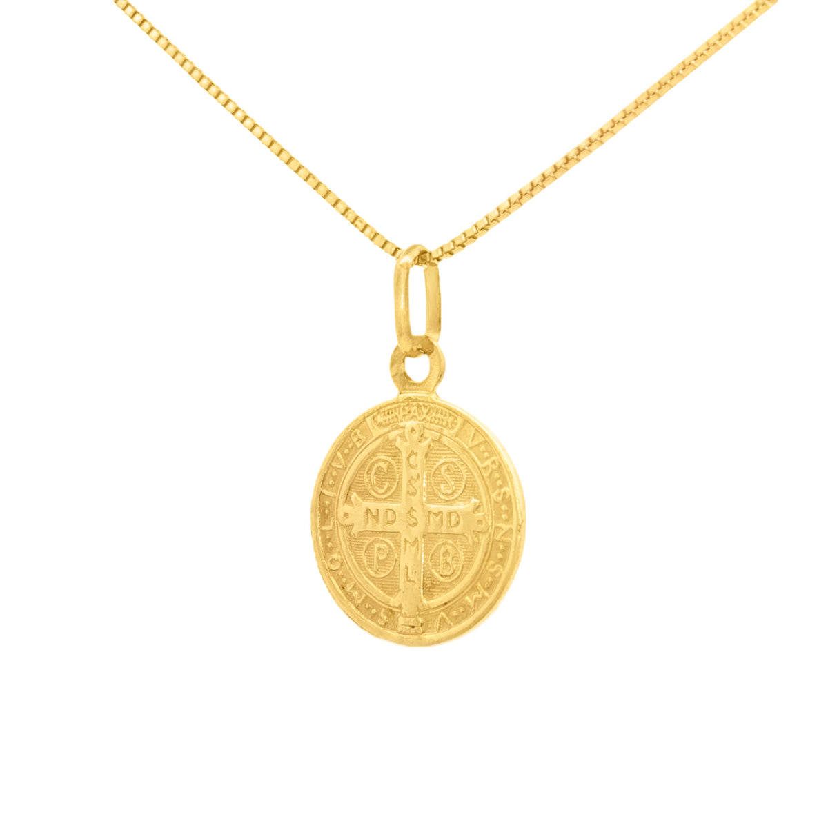 DIJE MEDALLA SAN BENITO 1.4 CM
