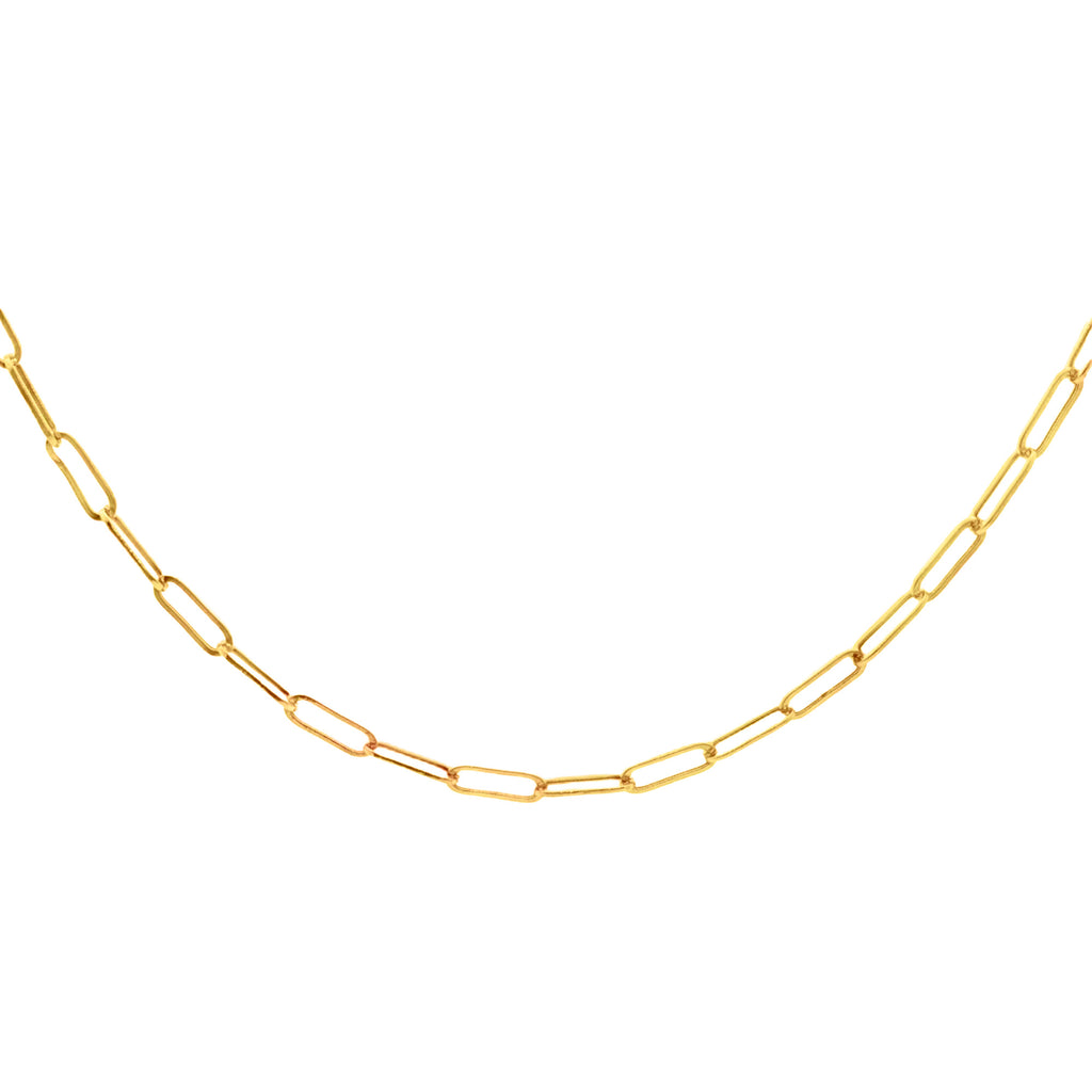 CADENA ARGOLLAS OVALES 50 CM