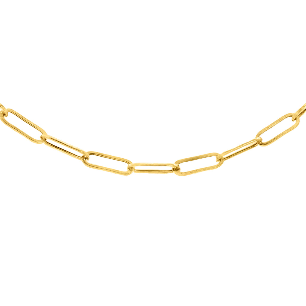 CADENA ARGOLLAS OVALES 50 CM