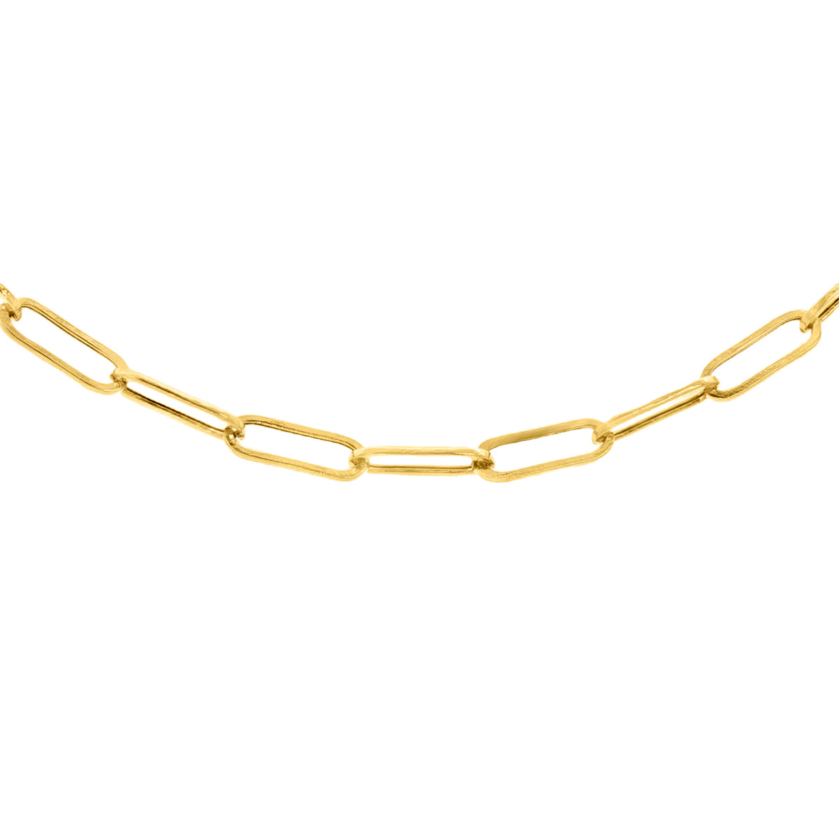 CADENA ARGOLLAS OVALES 50 CM