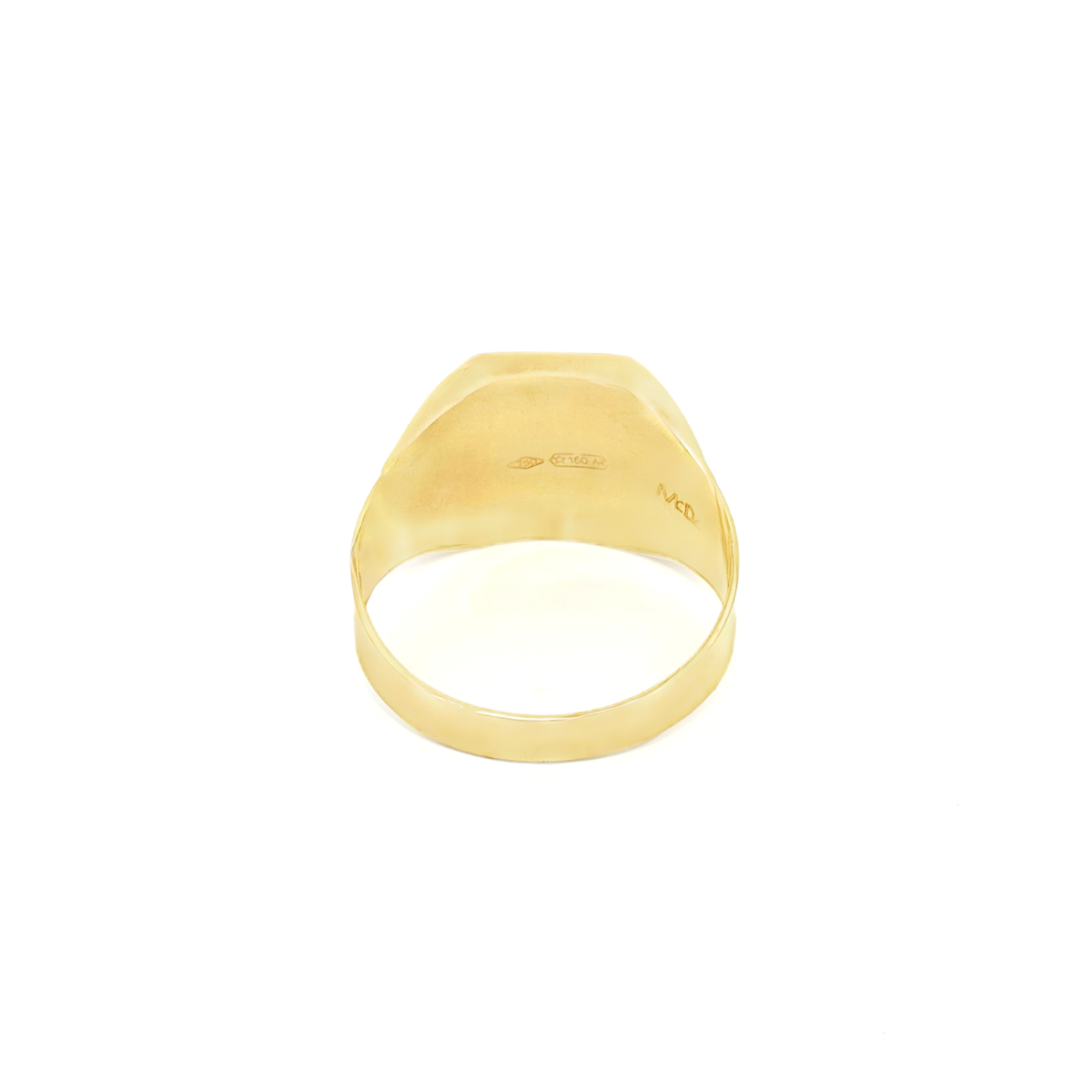 ANILLO RECTANGULAR TRES OROS