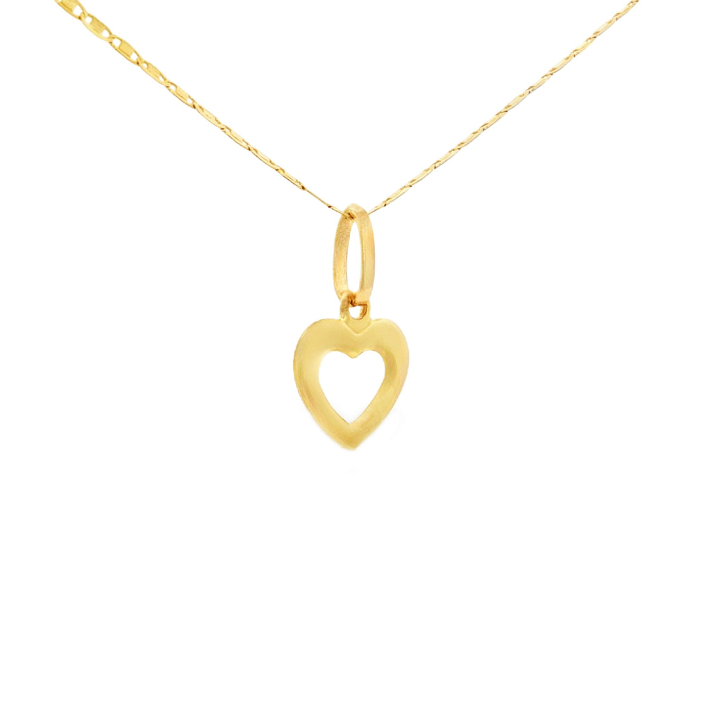 DIJE CORAZÓN SILUETA