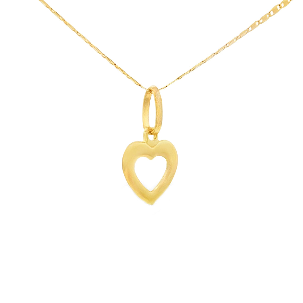 DIJE CORAZÓN SILUETA