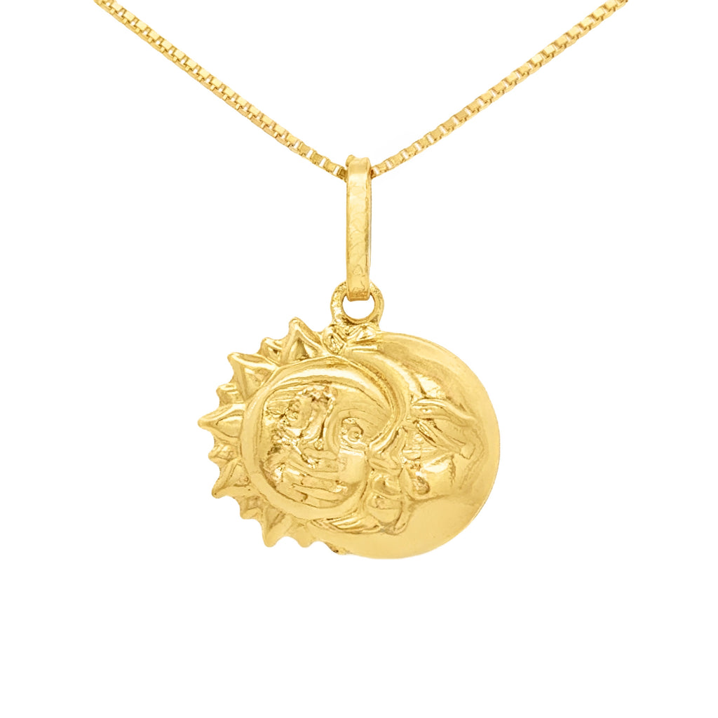 DIJE SOL Y LUNA