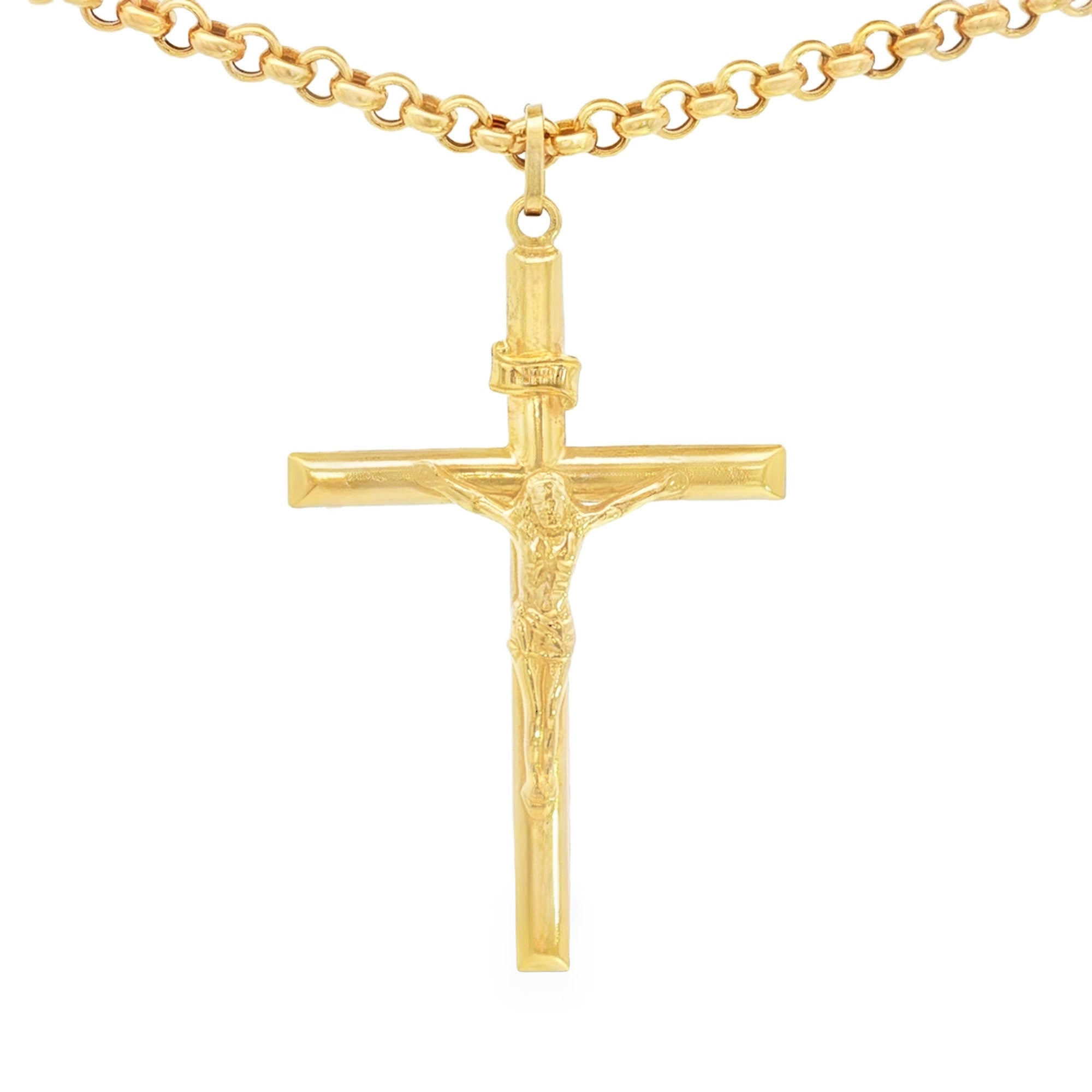 DIJE CRISTO PLANO PUNTAS
