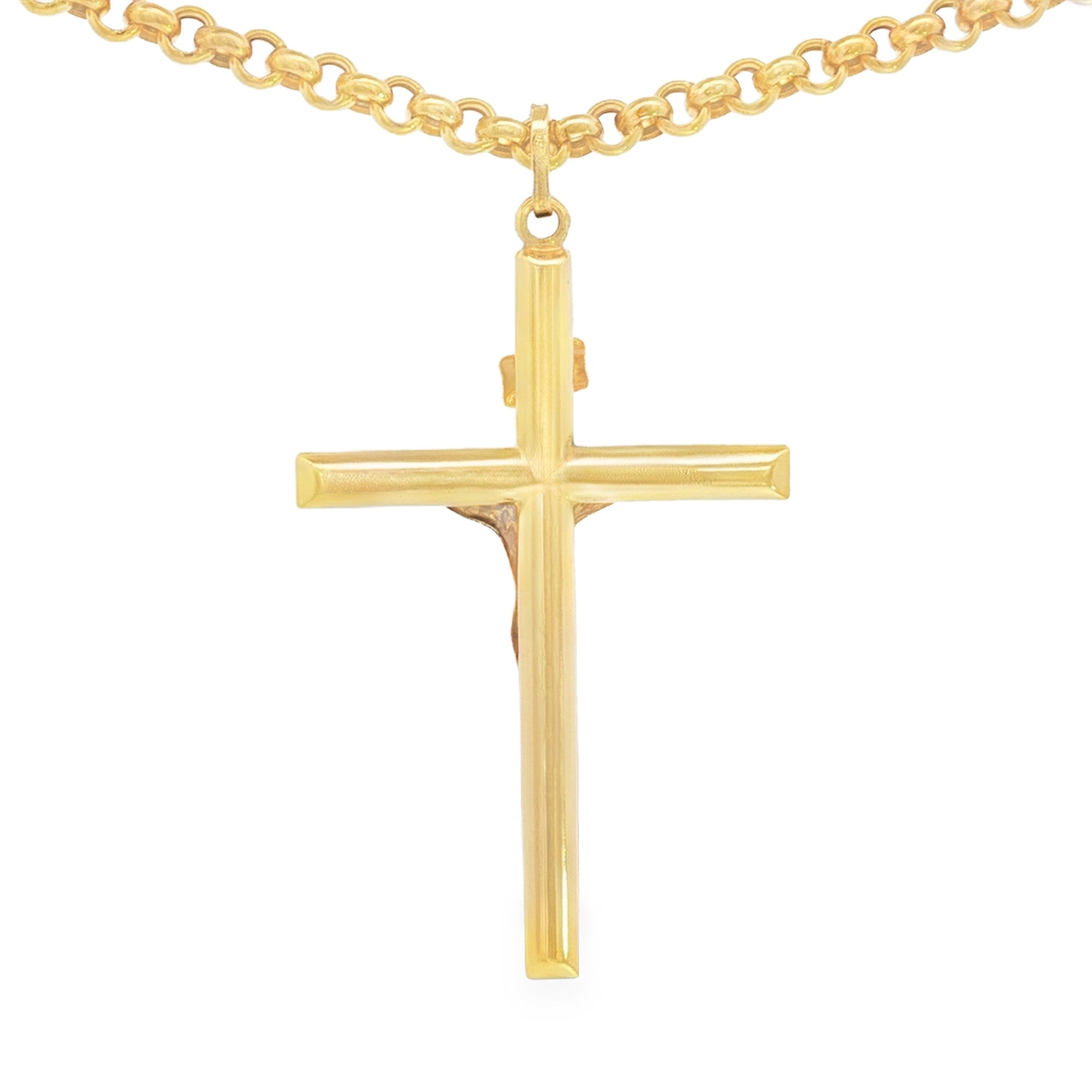 DIJE CRISTO PLANO PUNTAS