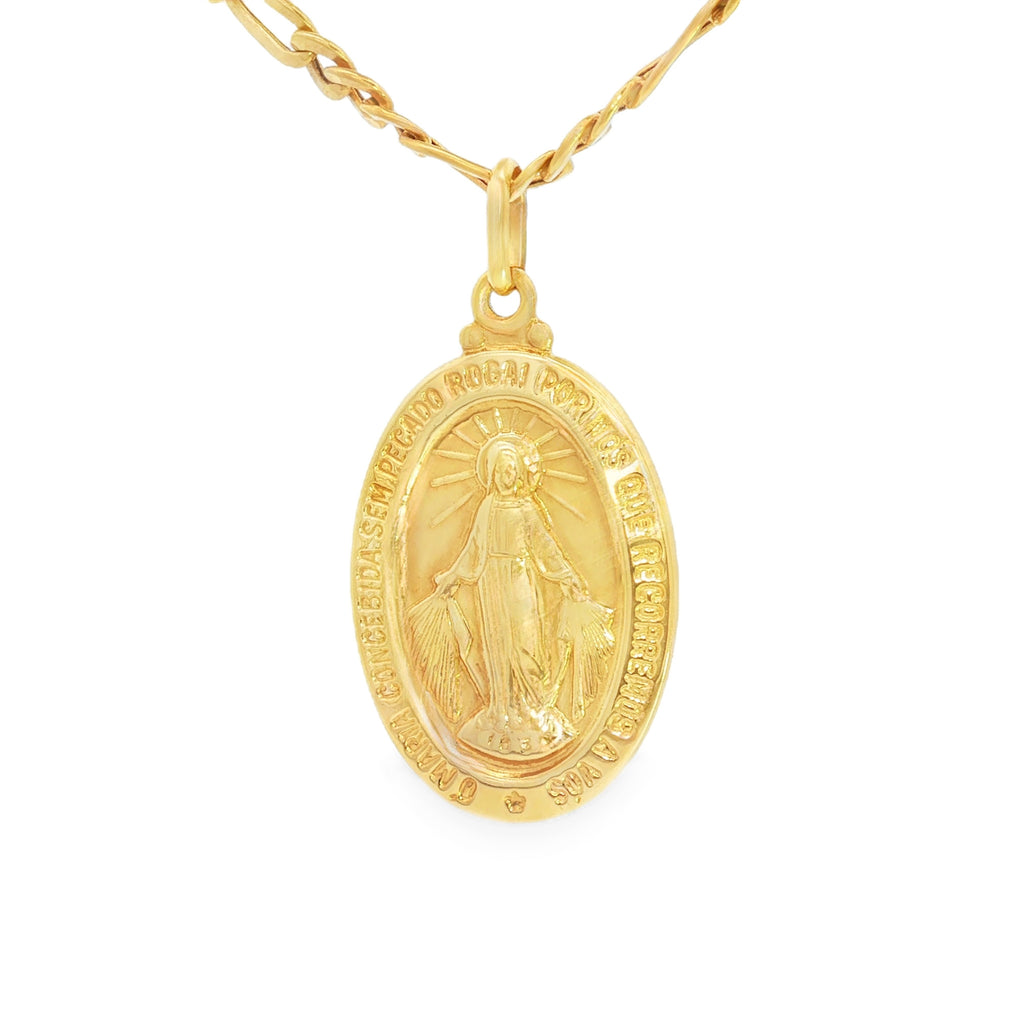 MEDALLA MILAGROSA OVAL