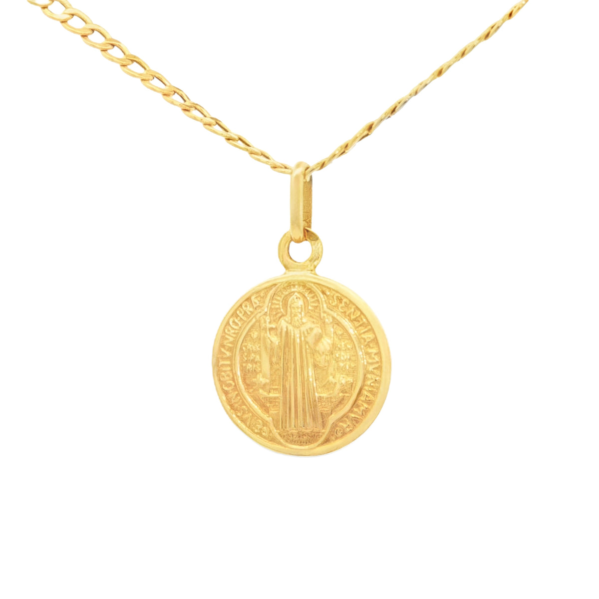 DIJE MEDALLA SAN BENITO 1.4 CM