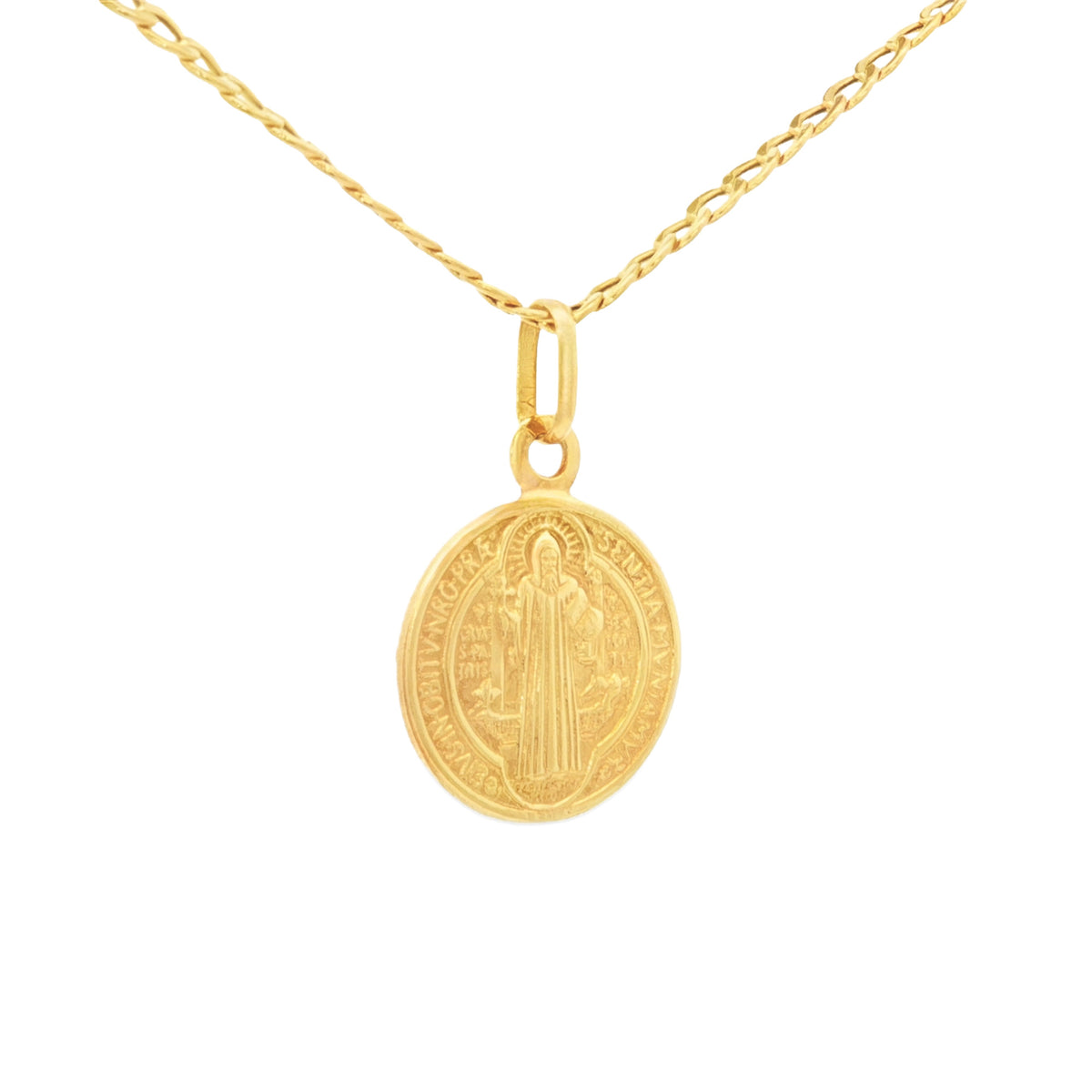 DIJE MEDALLA SAN BENITO 1.4 CM