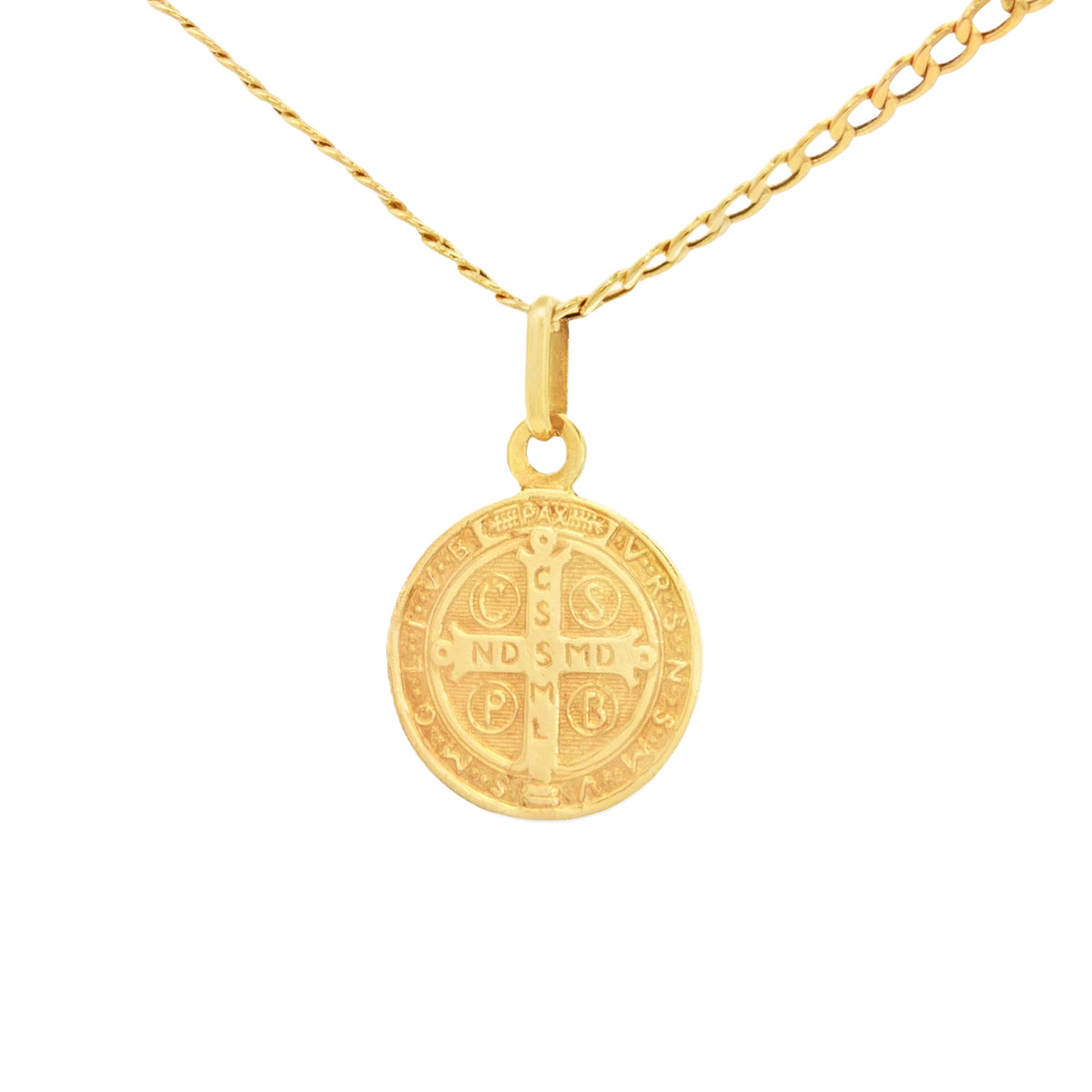 DIJE MEDALLA SAN BENITO 1.4 CM