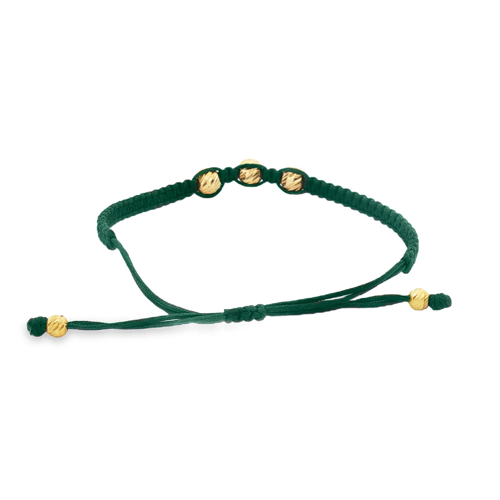 PULSERA DE HILO BOLA ESTRIADA