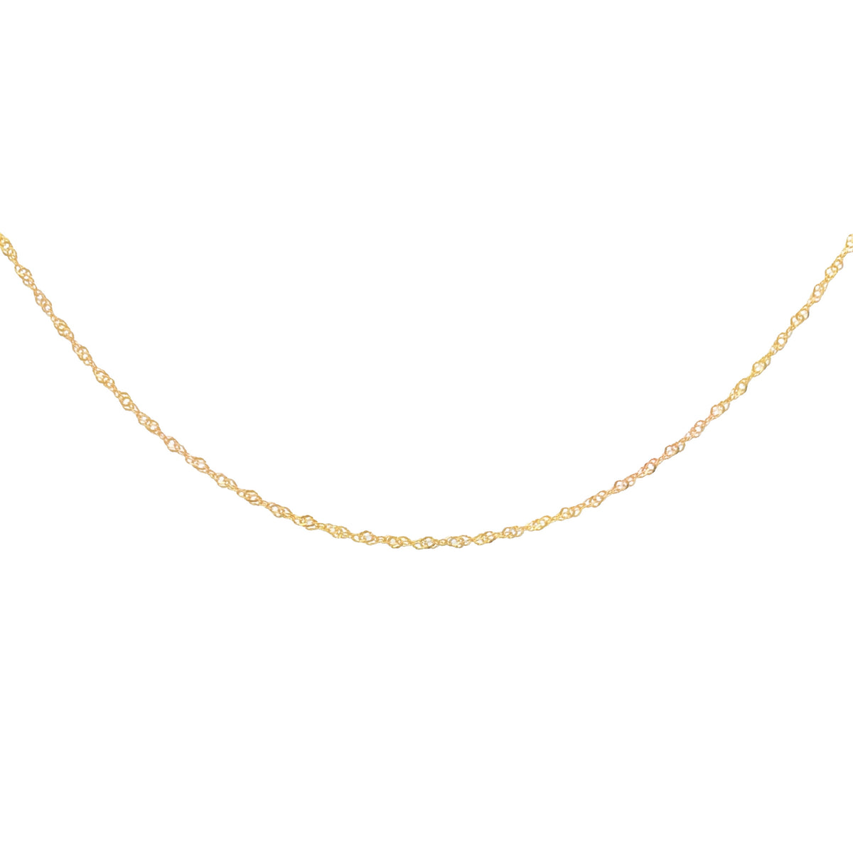 CADENA SINGAPUR 1 MM 40 CM