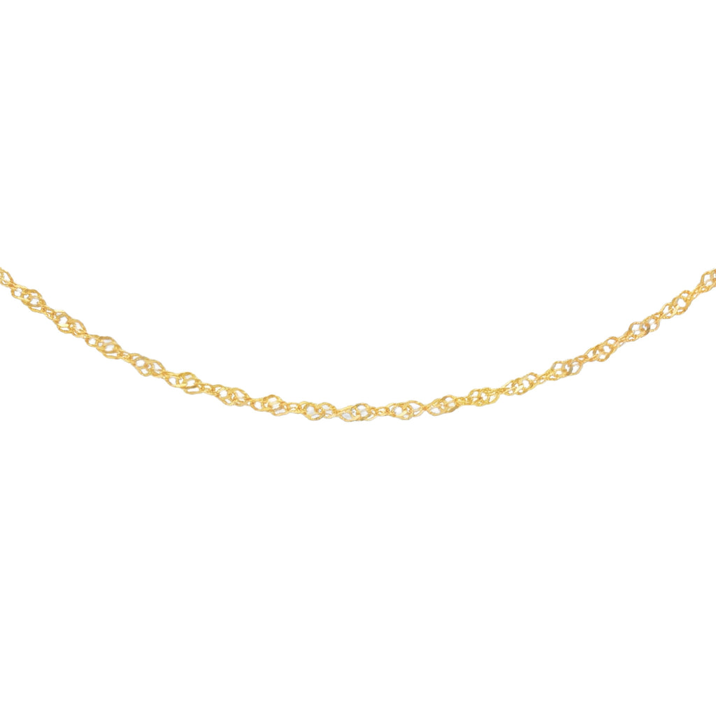 CADENA SINGAPUR 1 MM 40 CM