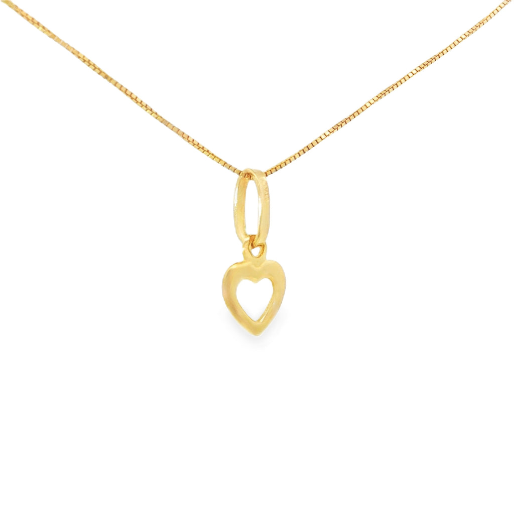 DIJE SILUETA CORAZÓN