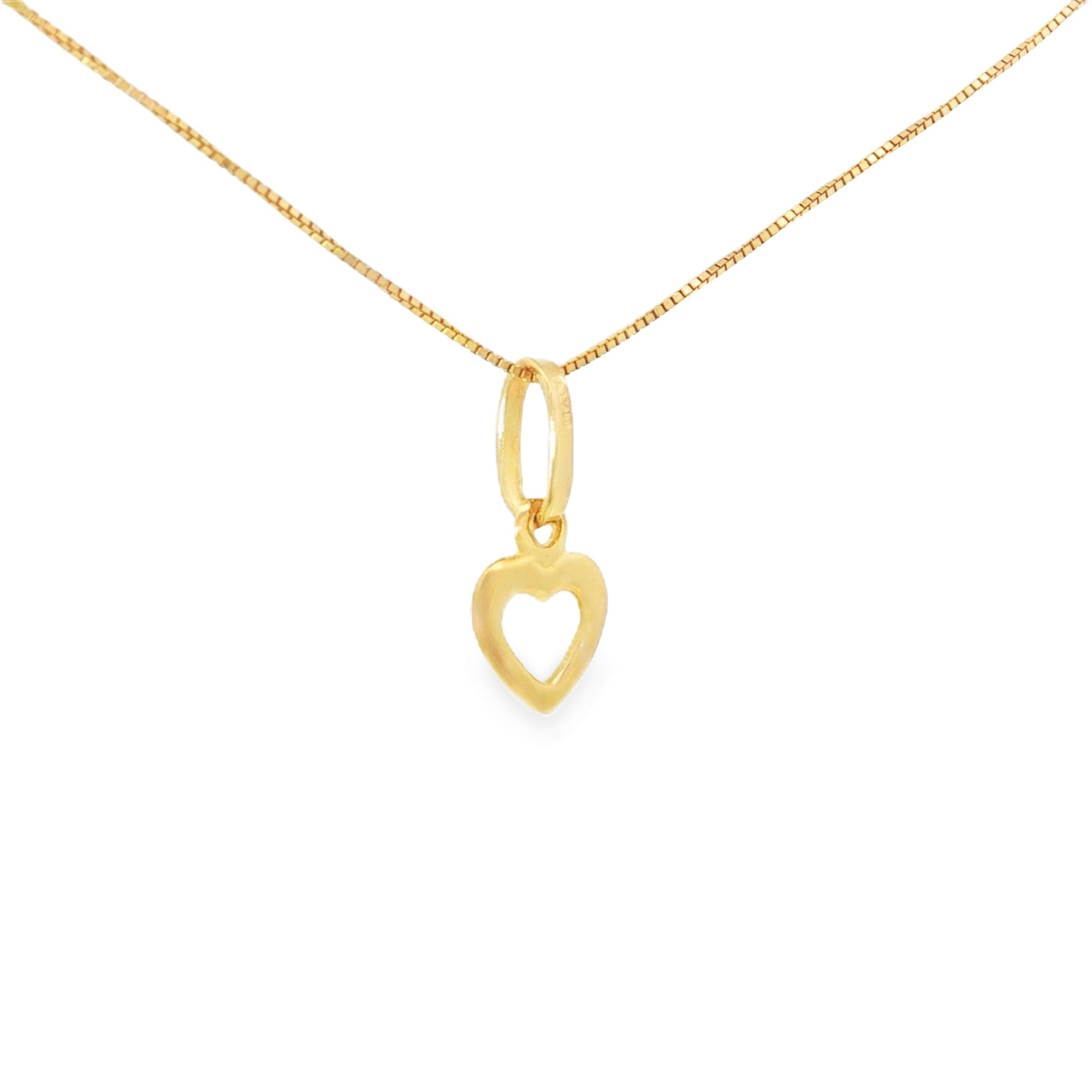 DIJE SILUETA CORAZÓN