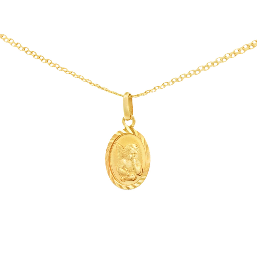 DIJE MEDALLA ÁNGEL DE LA GUARDA