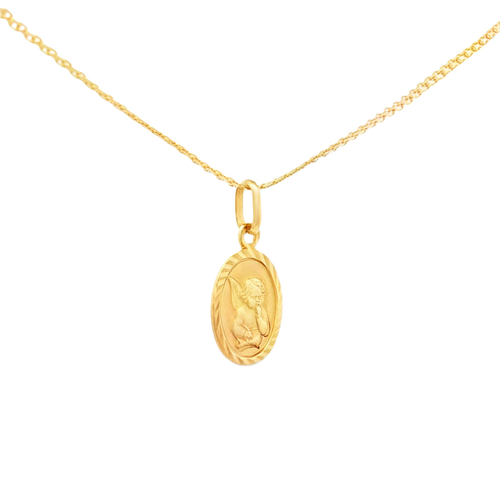 DIJE MEDALLA ÁNGEL DE LA GUARDA