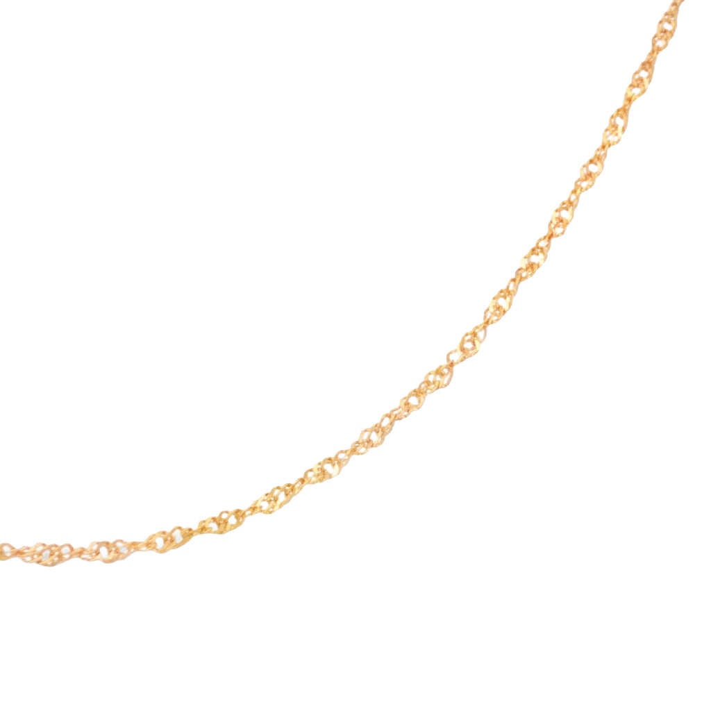 CADENA SINGAPUR 1 MM 50 CM