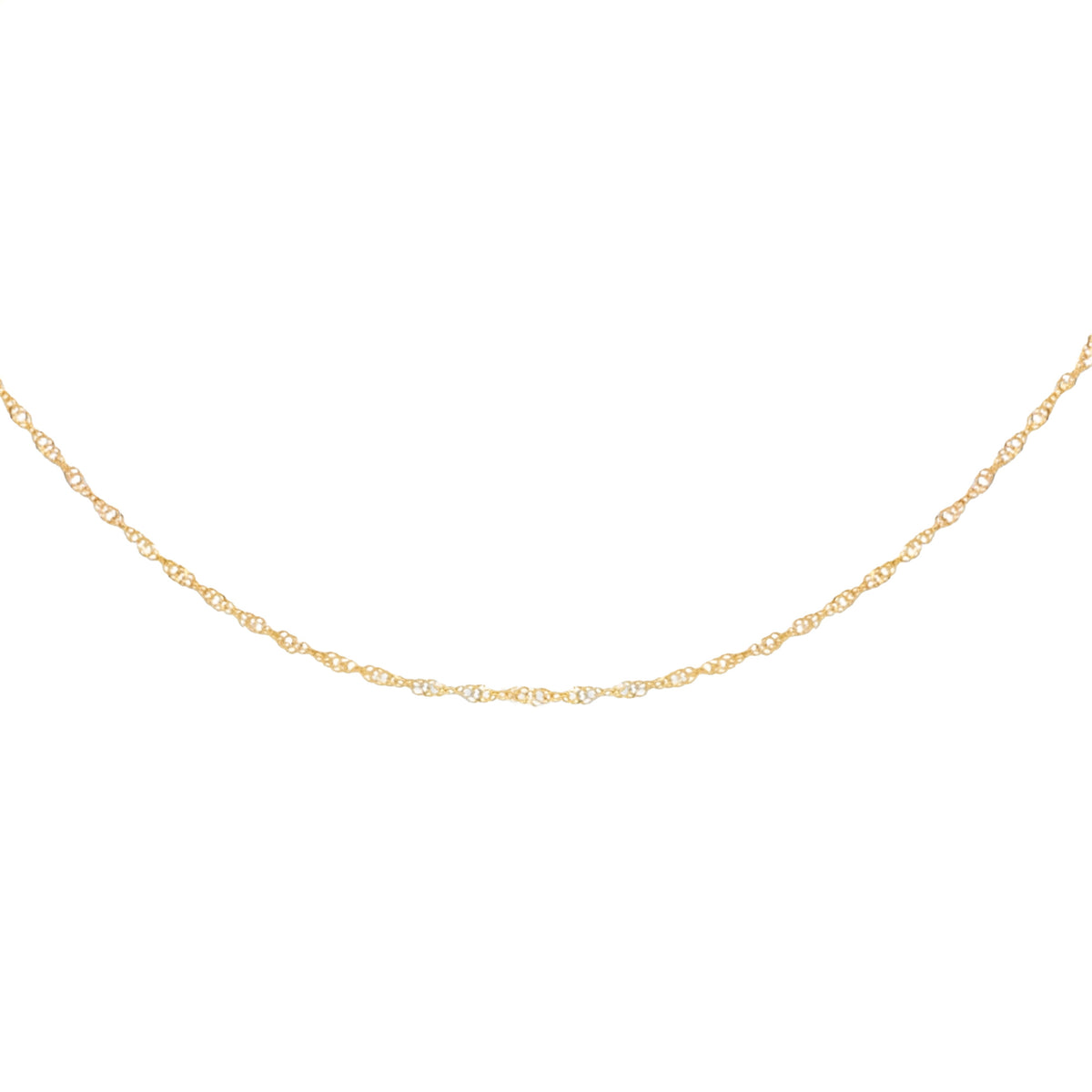 CADENA SINGAPUR 1 MM 45 CM
