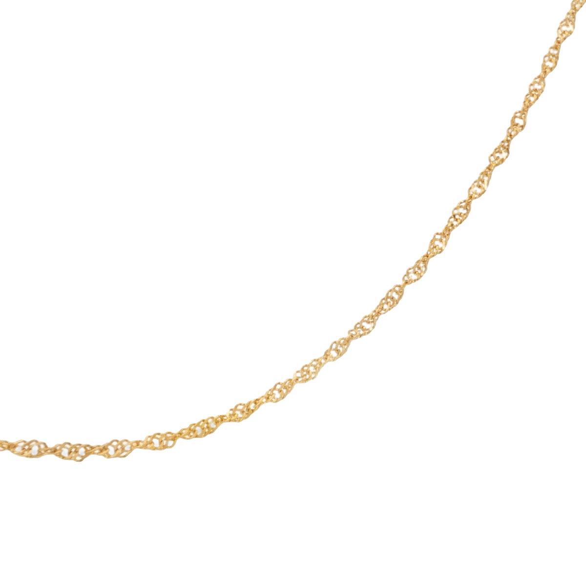 CADENA SINGAPUR 1 MM 45 CM