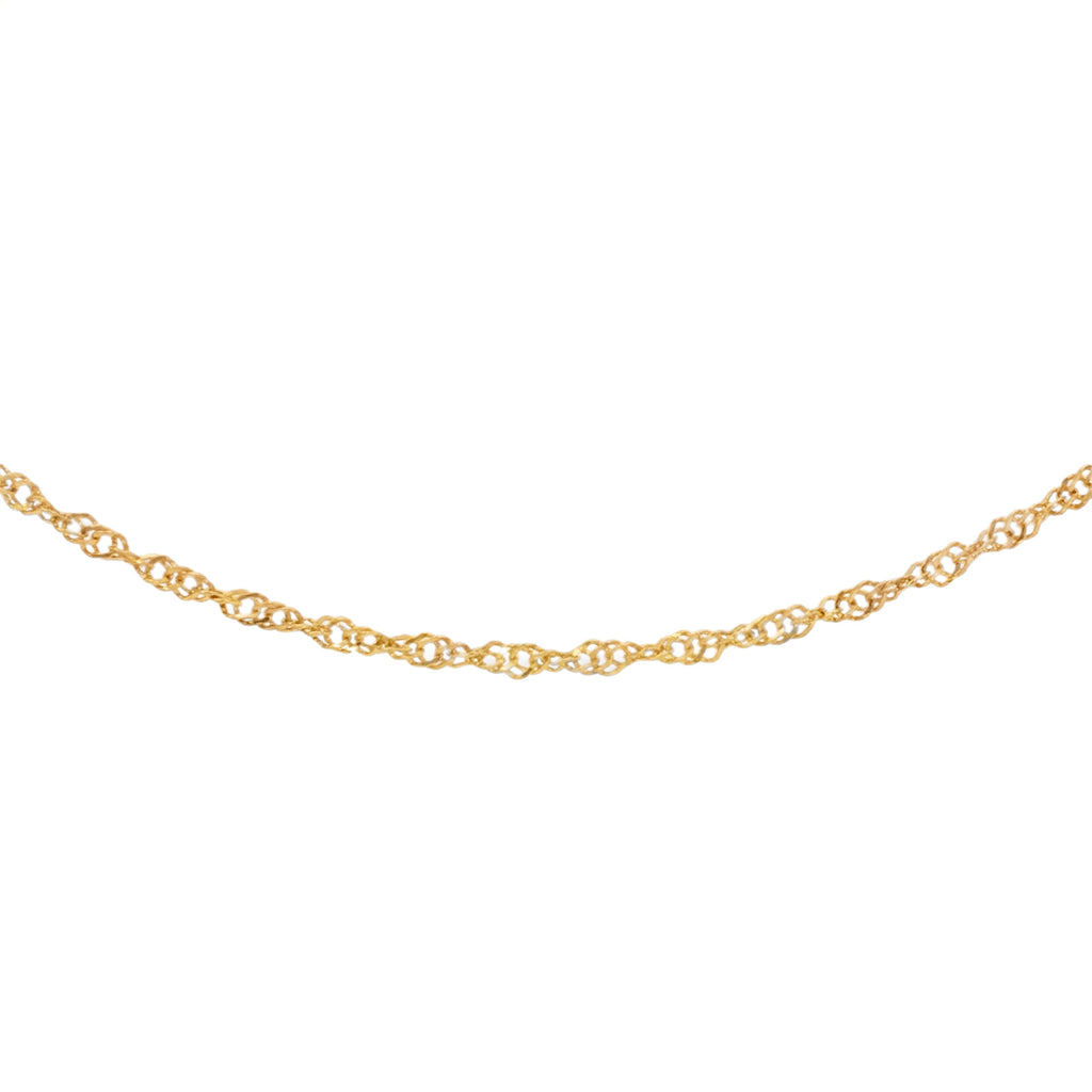 CADENA SINGAPUR 1 MM 45 CM
