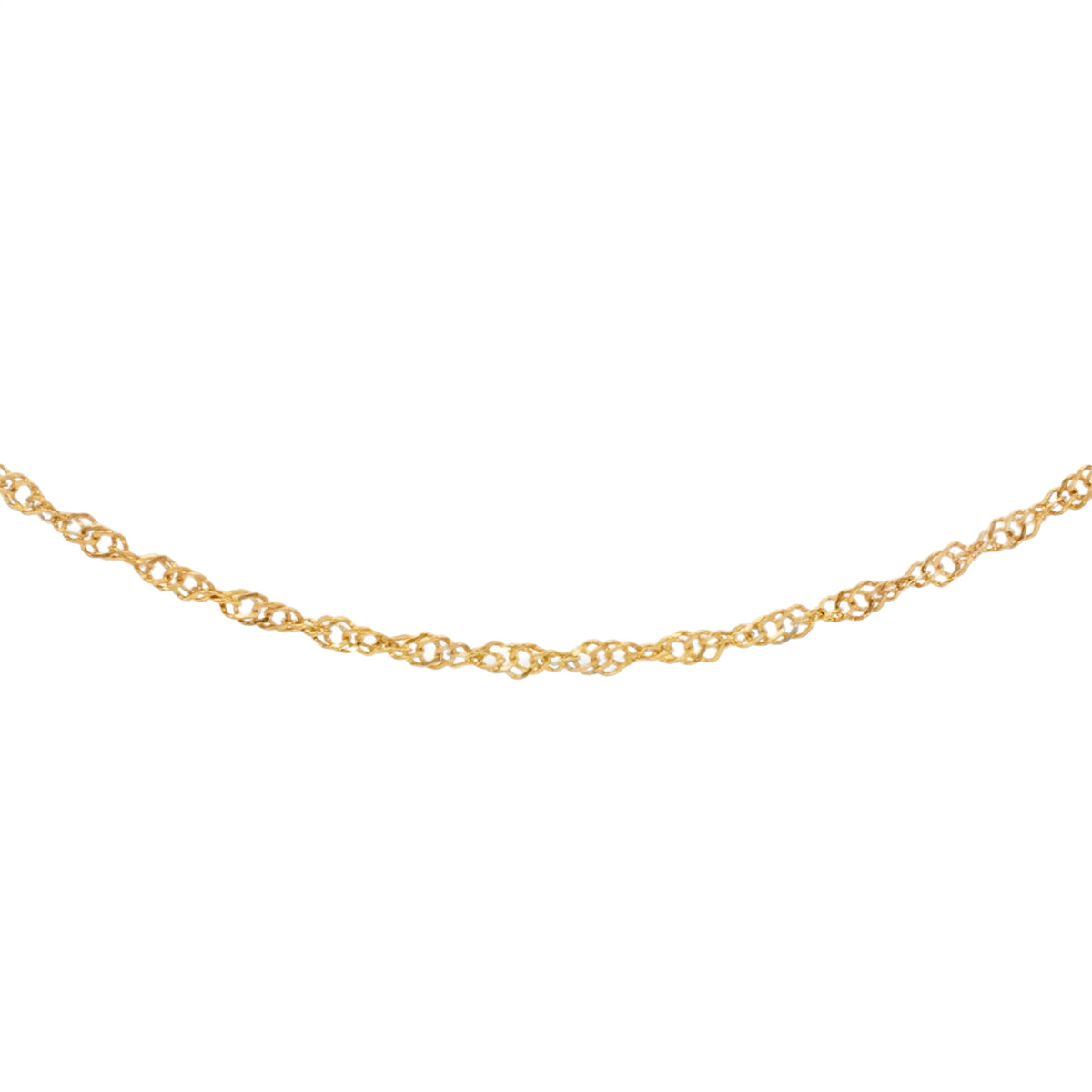 CADENA SINGAPUR 1 MM 45 CM