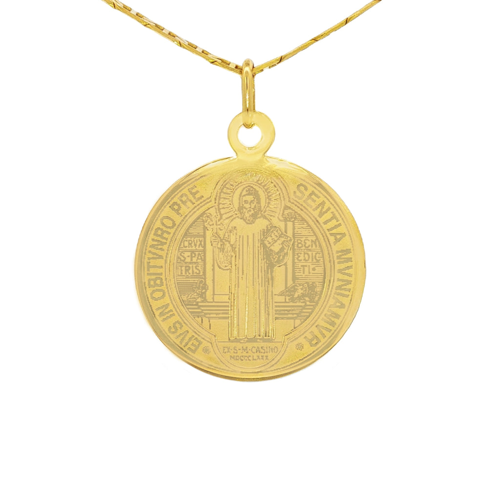 MEDALLA SAN BENITO REDONDA