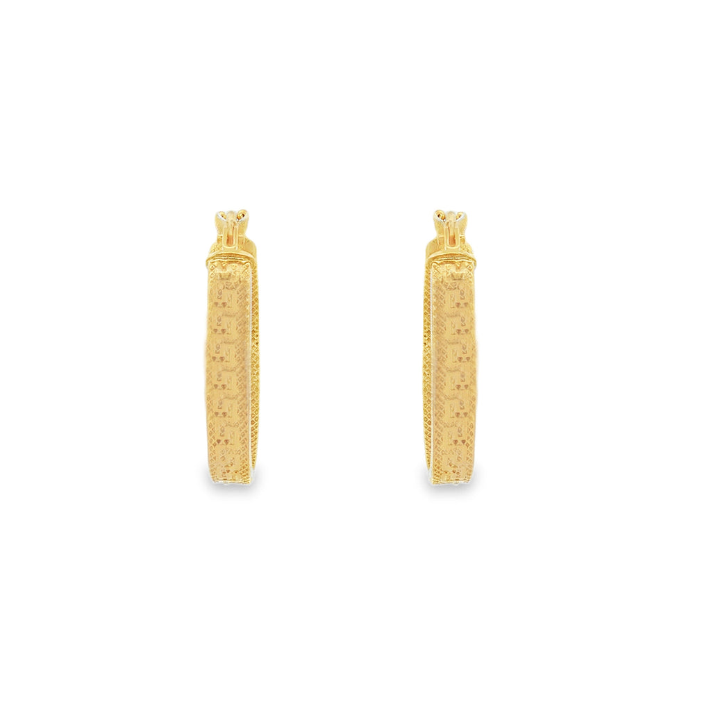 CANDONGAS GRABADAS VERSACE 1.6 CM