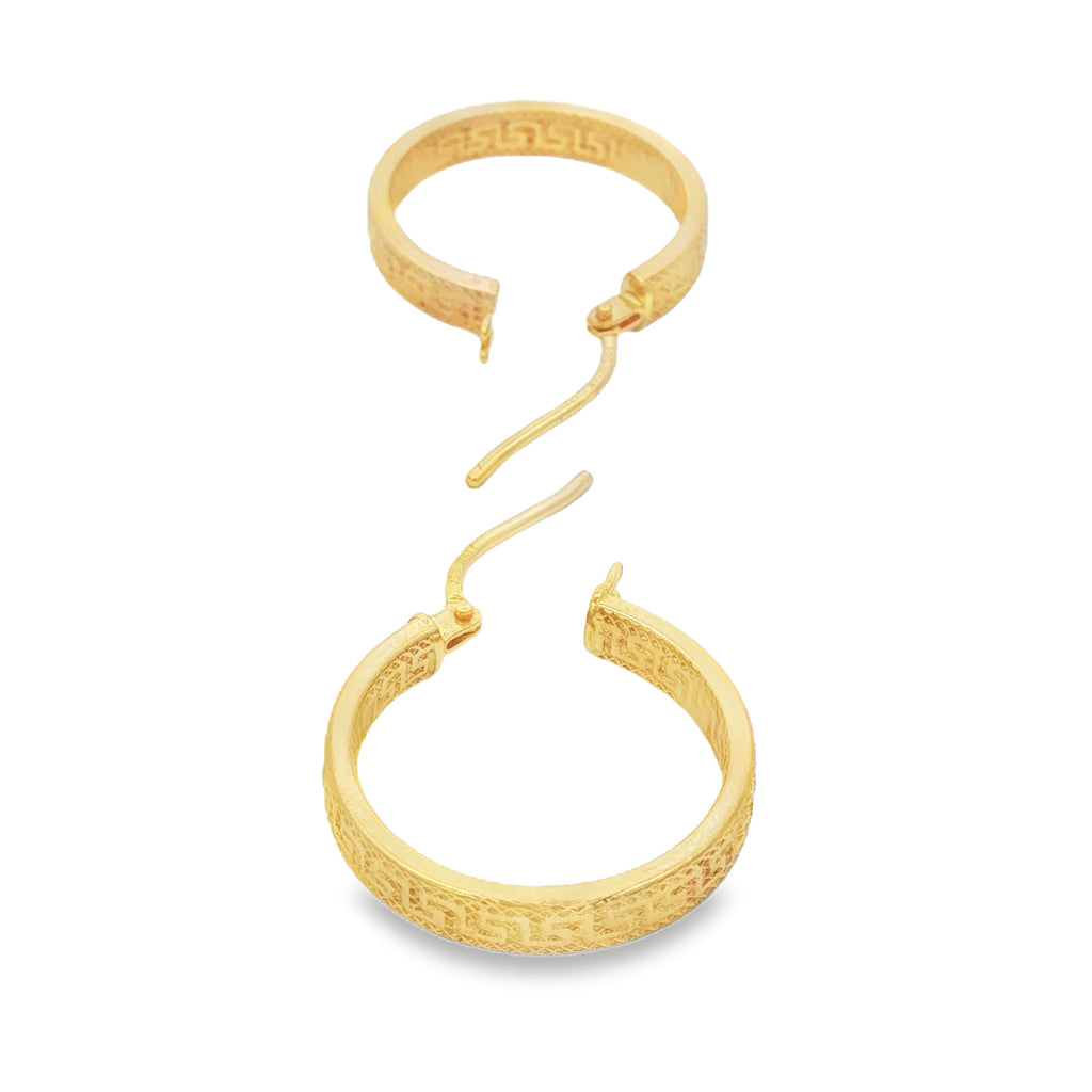 CANDONGAS GRABADAS VERSACE 1.6 CM