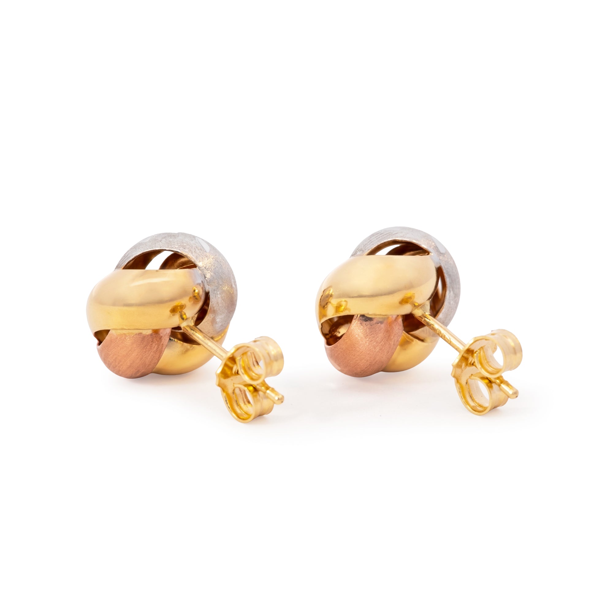 ARETES NUDOS LISO