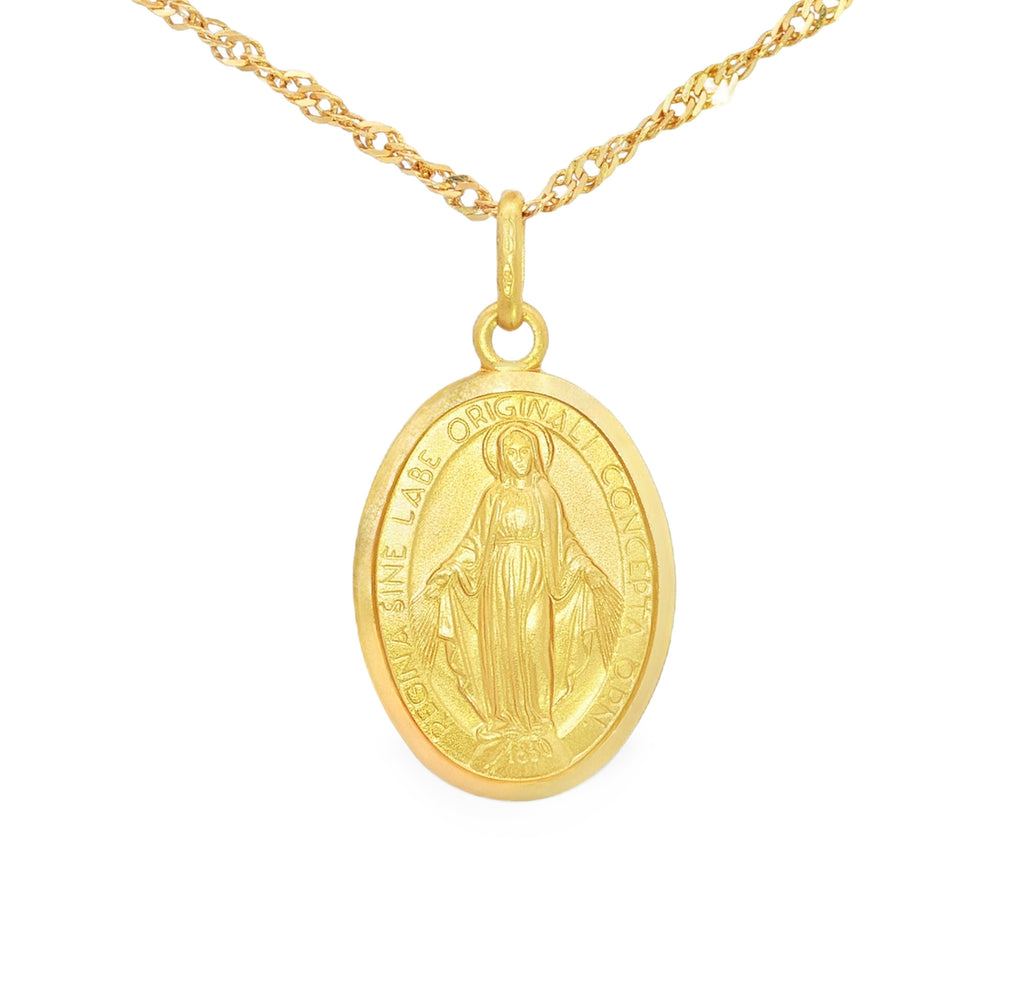 MEDALLA MILAGROSA OVAL