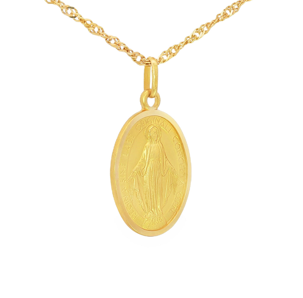 MEDALLA MILAGROSA OVAL
