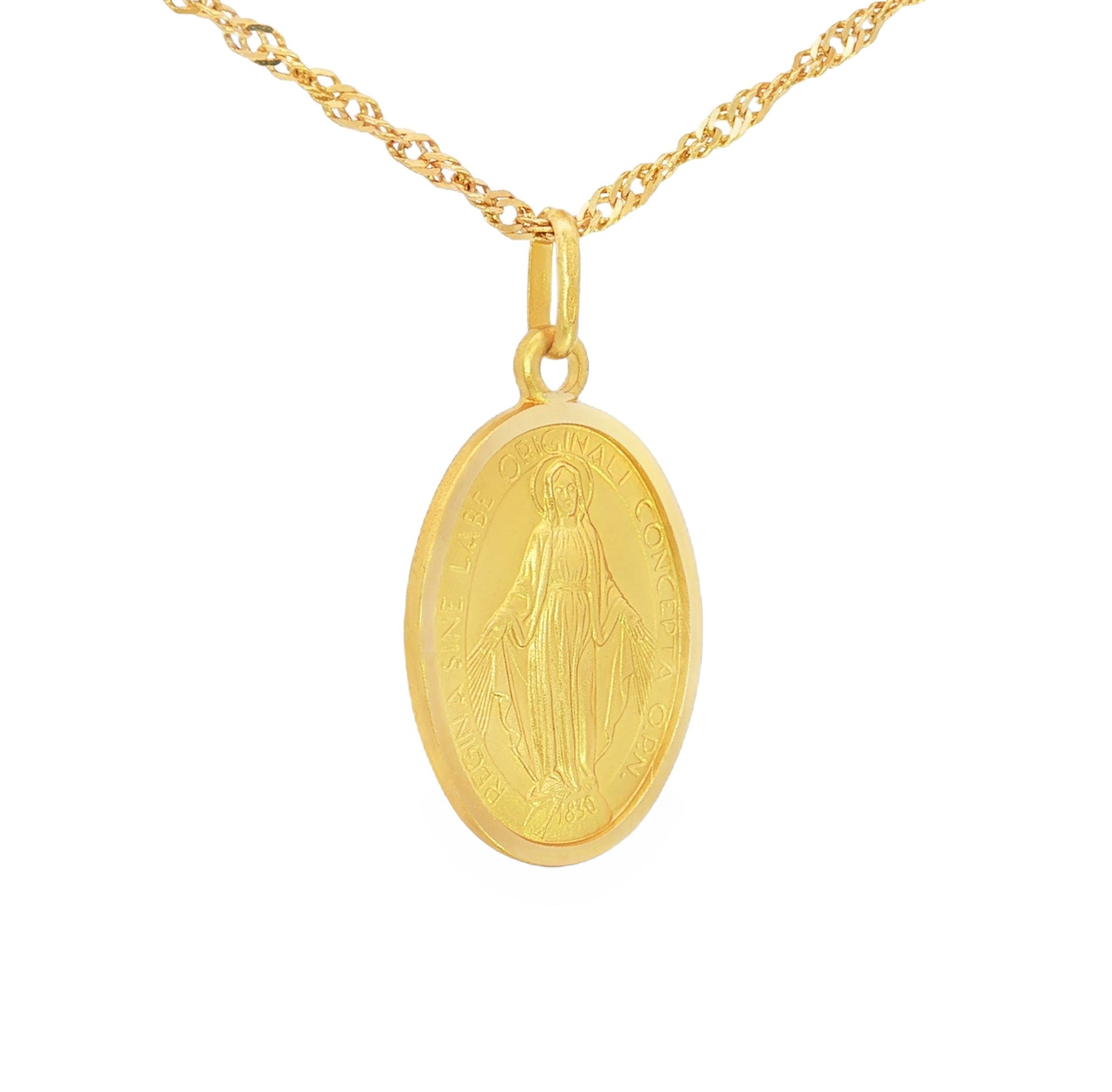 MEDALLA MILAGROSA OVAL