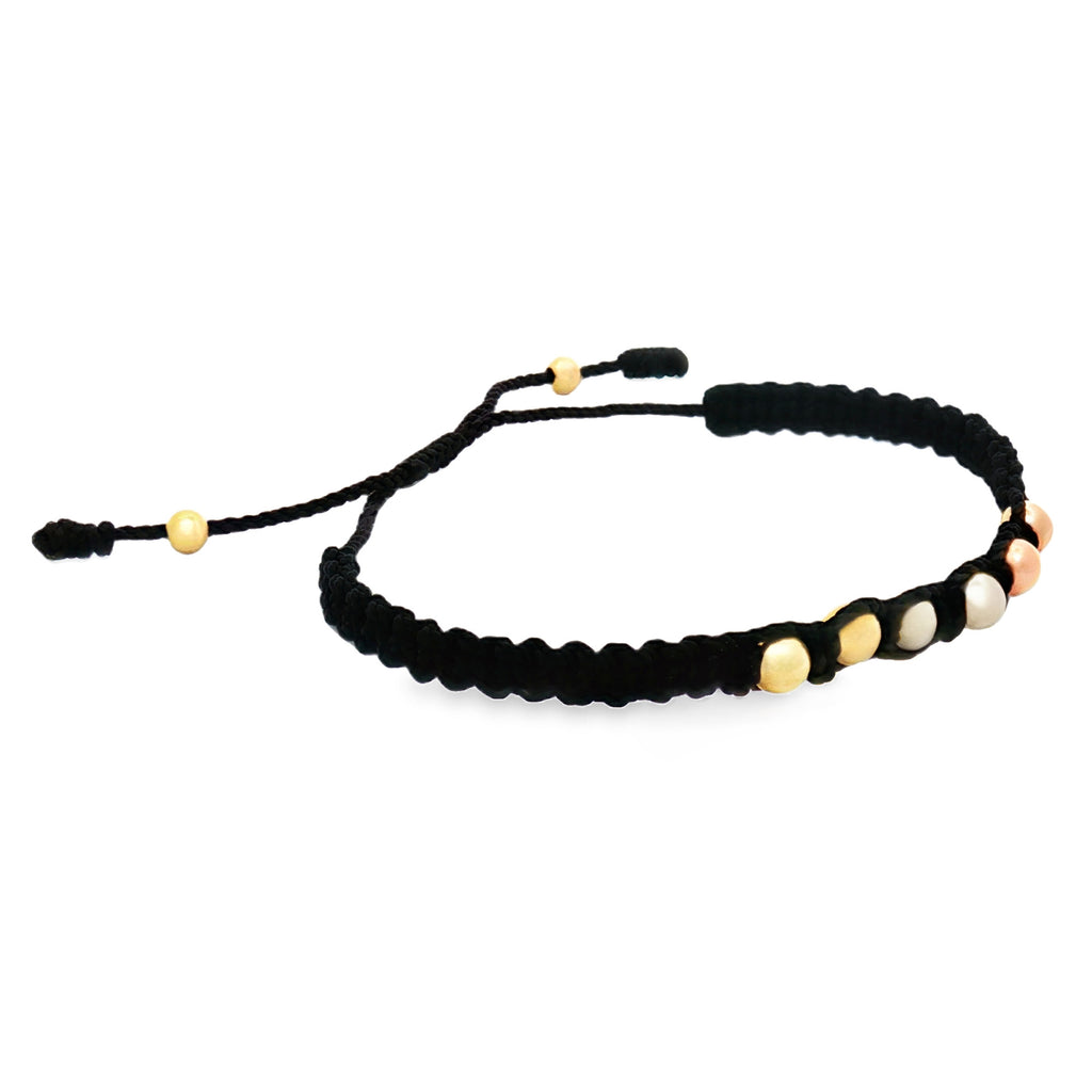 PULSERA CON BOLAS LISAS 5MM