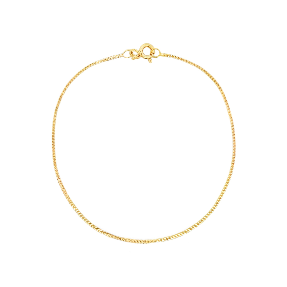 PULSERA TEJIDO ESPINA DE PESCADO 19 CM