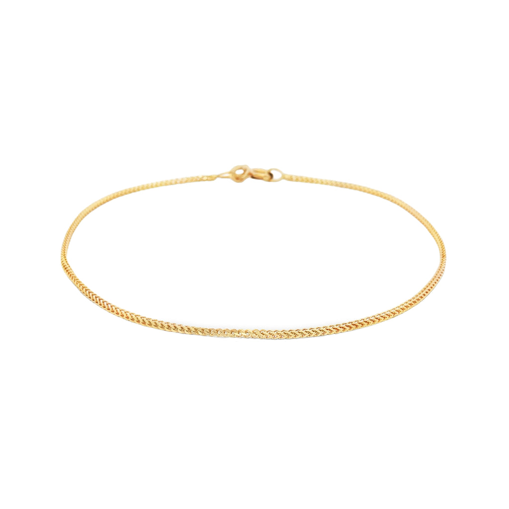 PULSERA TEJIDO ESPINA DE PESCADO 19 CM