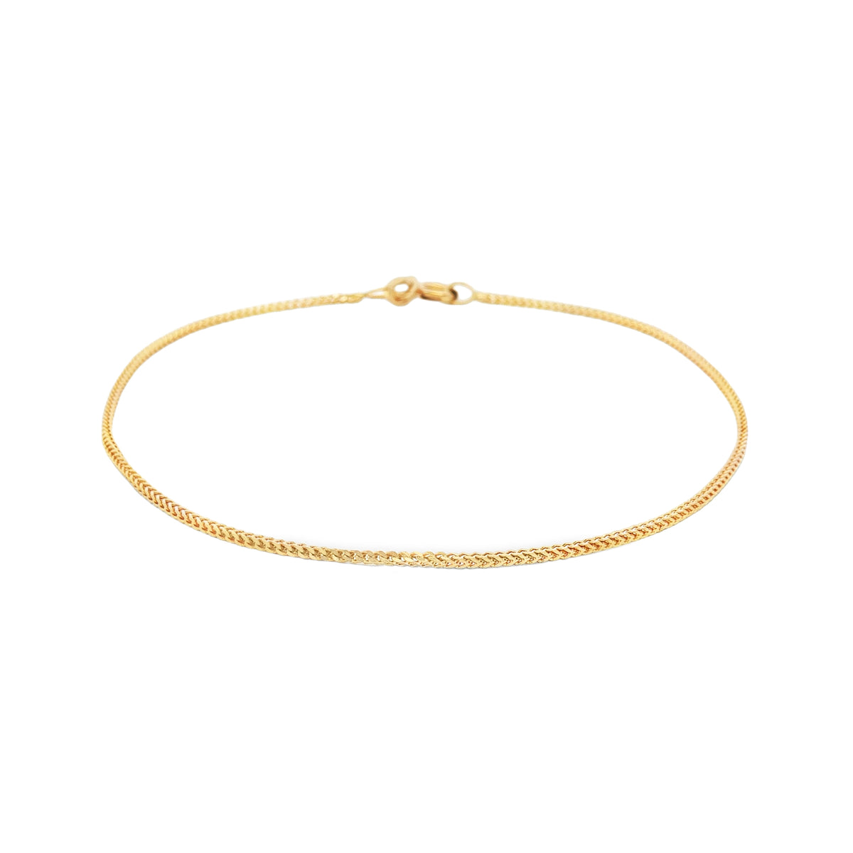 PULSERA TEJIDO ESPINA DE PESCADO 19 CM