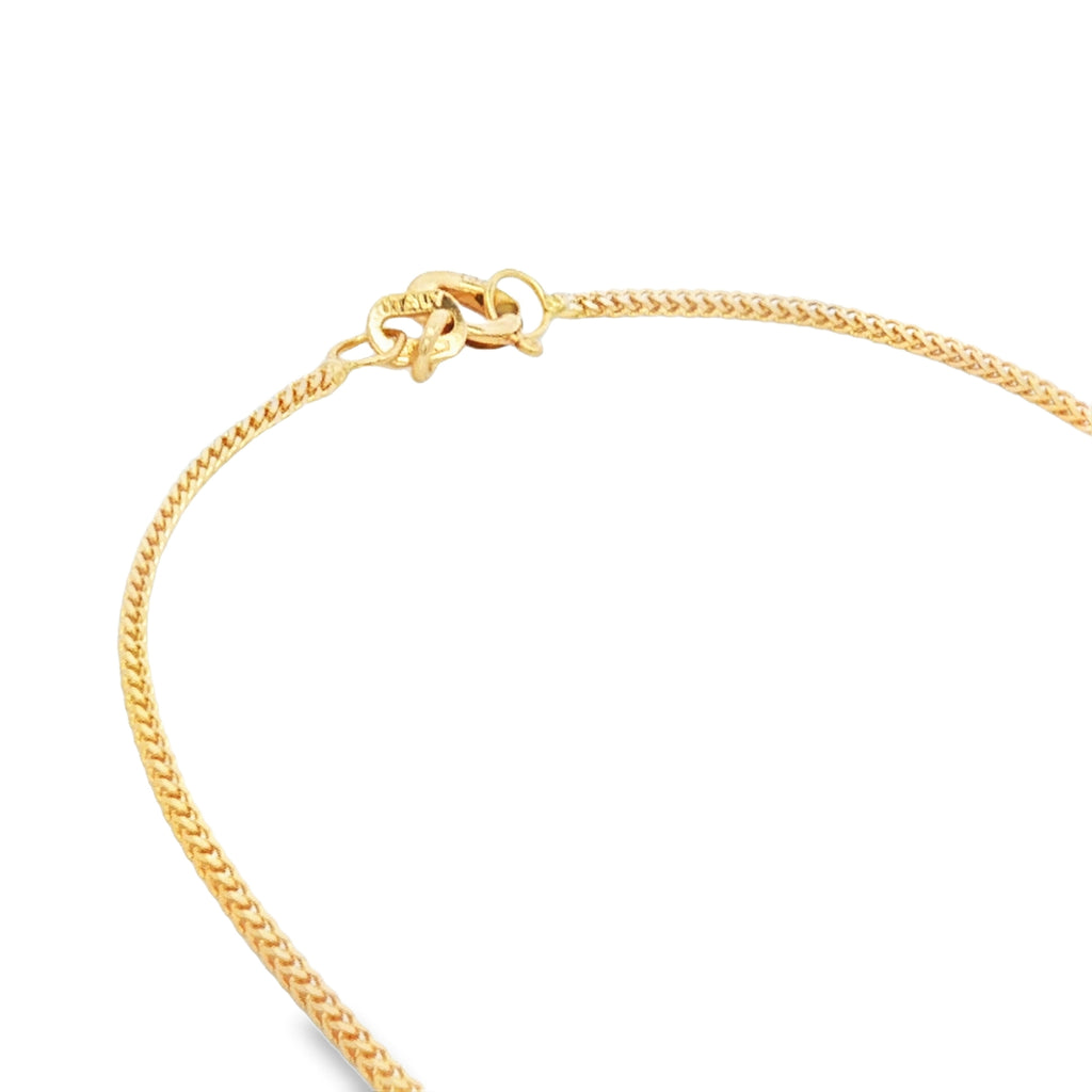 PULSERA TEJIDO ESPINA DE PESCADO 19 CM