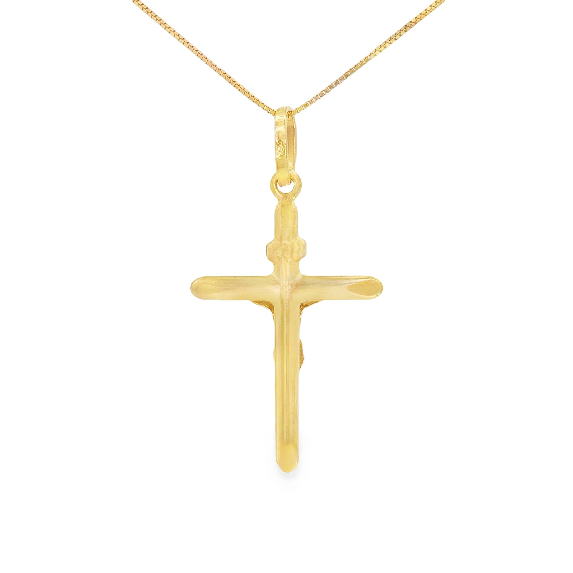 DIJE CRISTO TUBO PUNTAS
