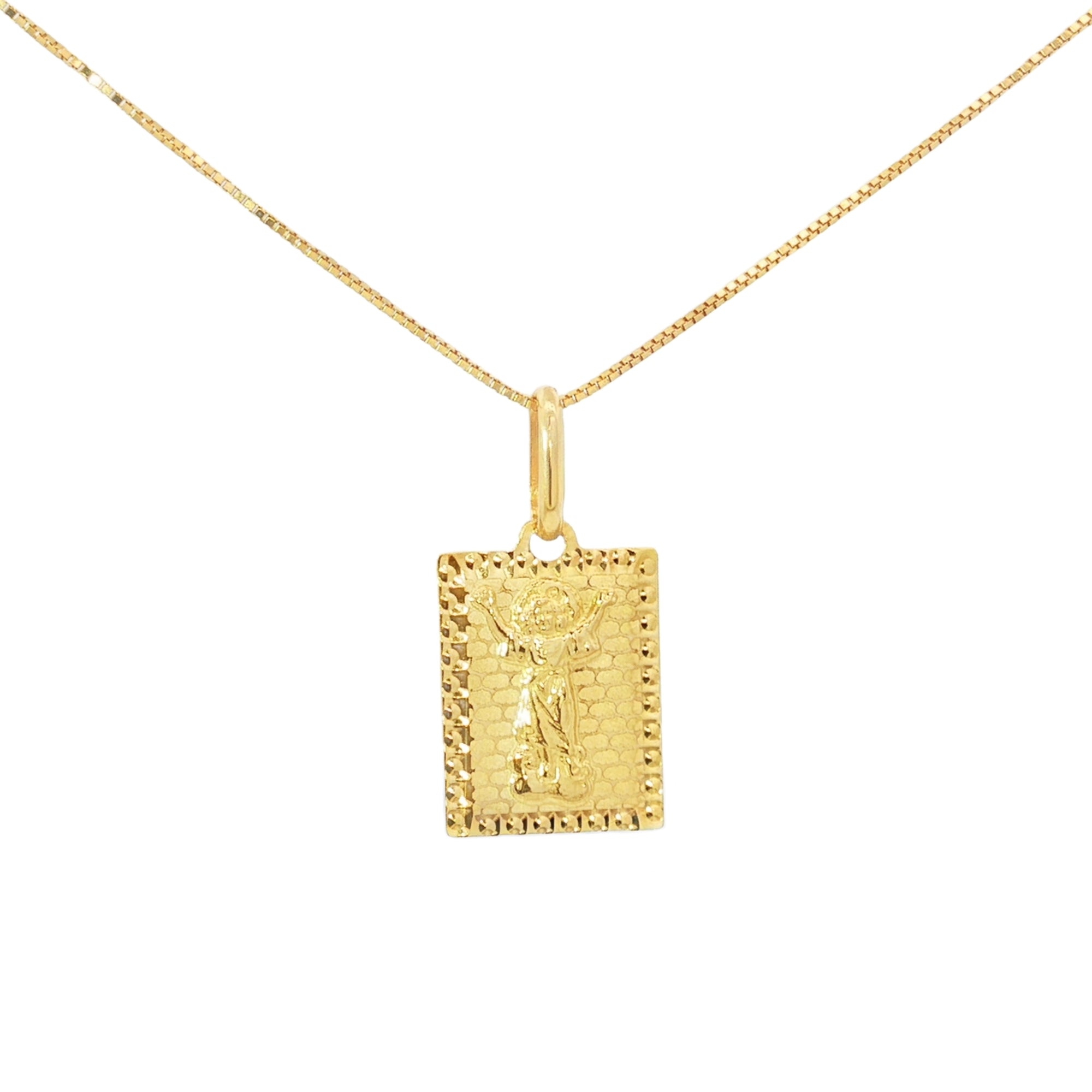 MEDALLA CUADRADA DIVINO NIÑO
