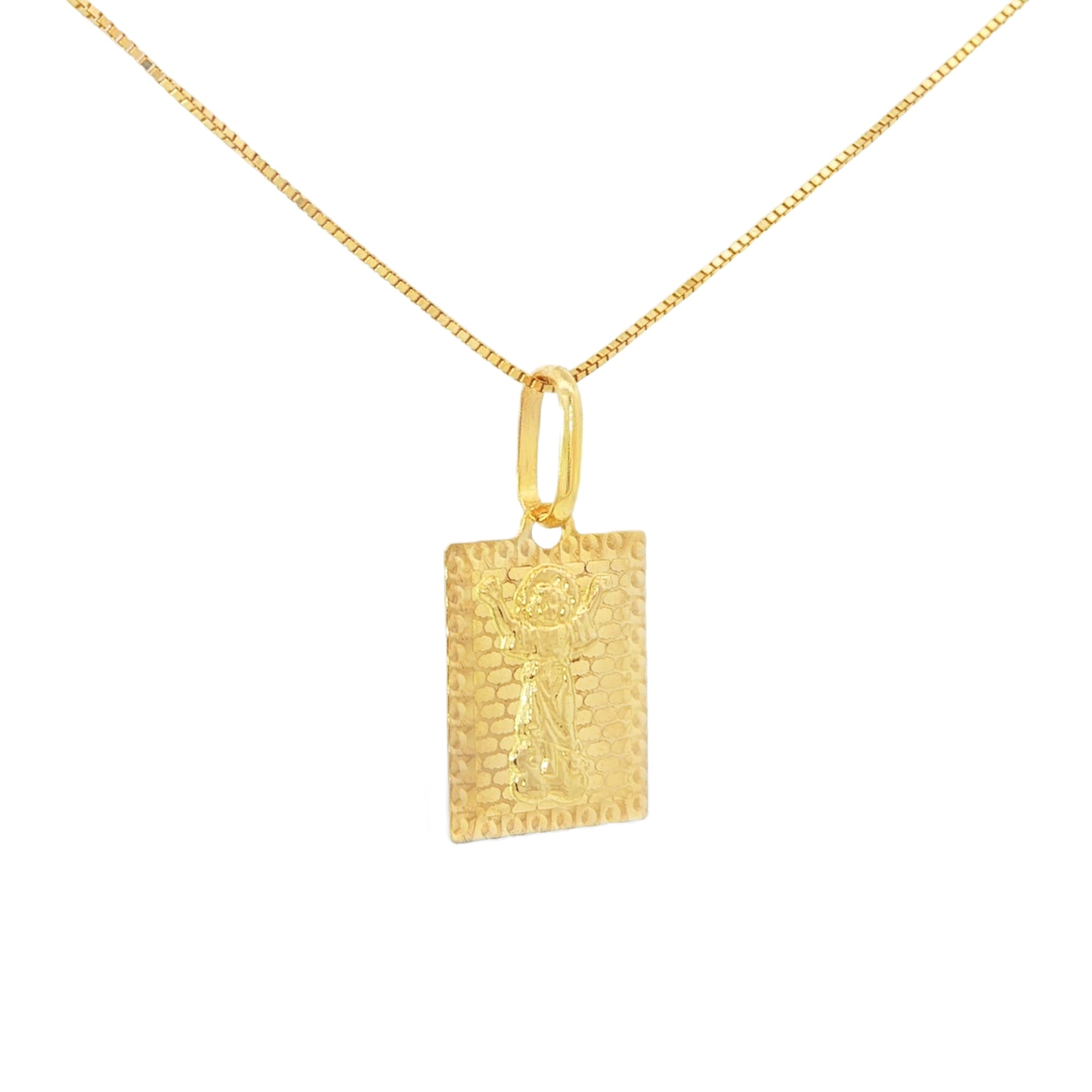 MEDALLA CUADRADA DIVINO NIÑO