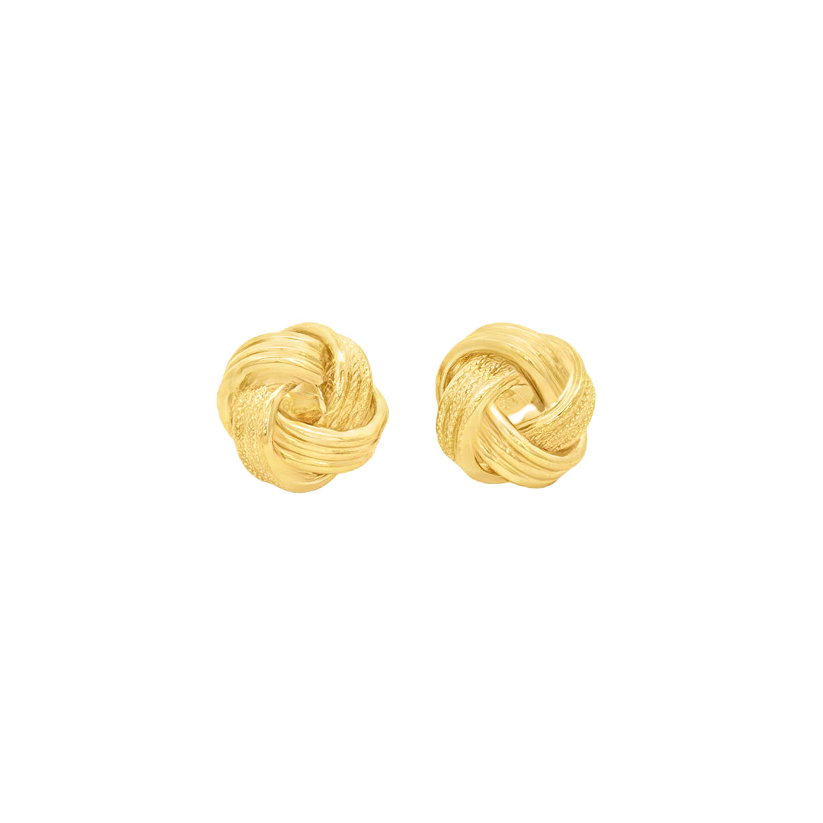 ARETES NUDOS GRABADOS LISOS