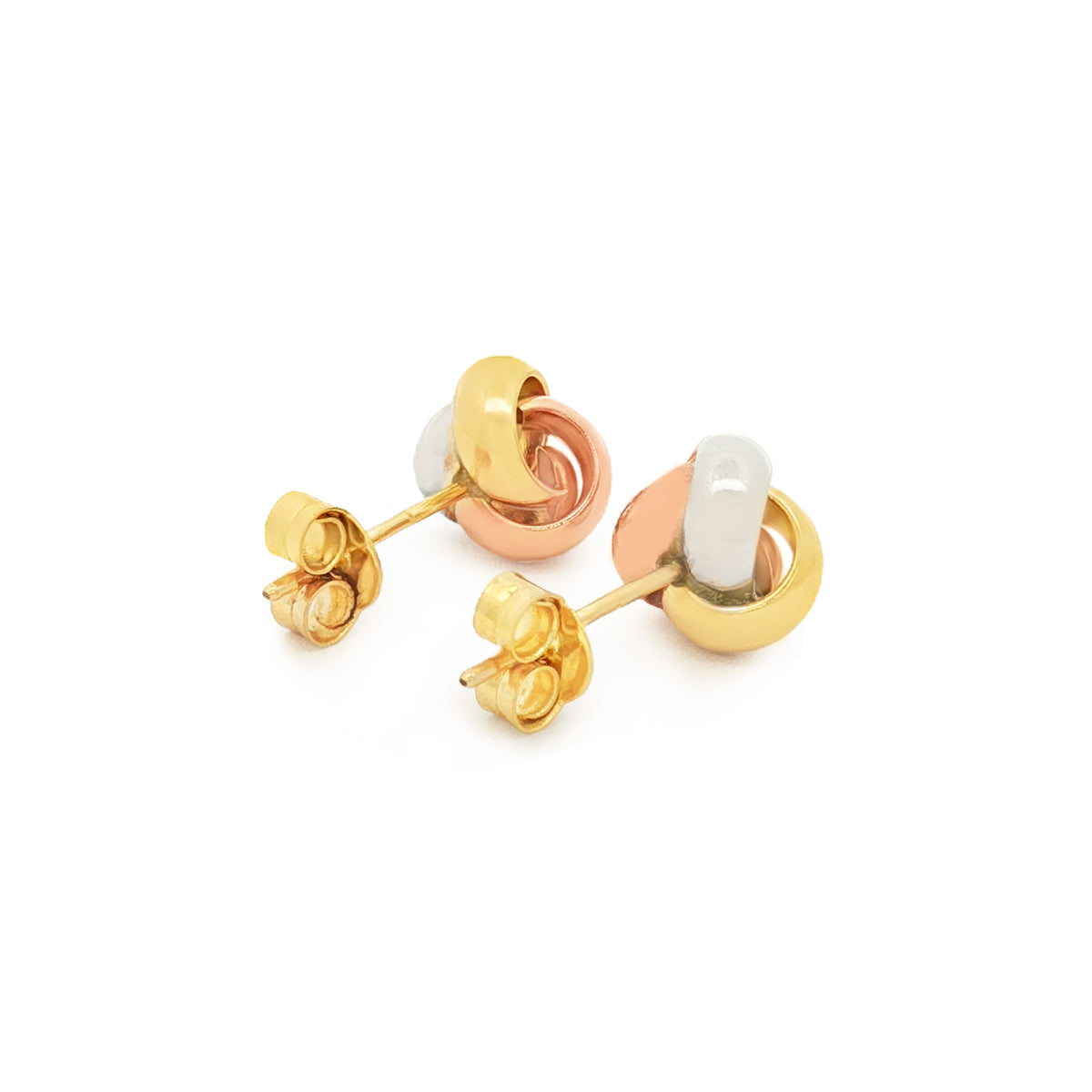 ARETES NUDO 3 OROS