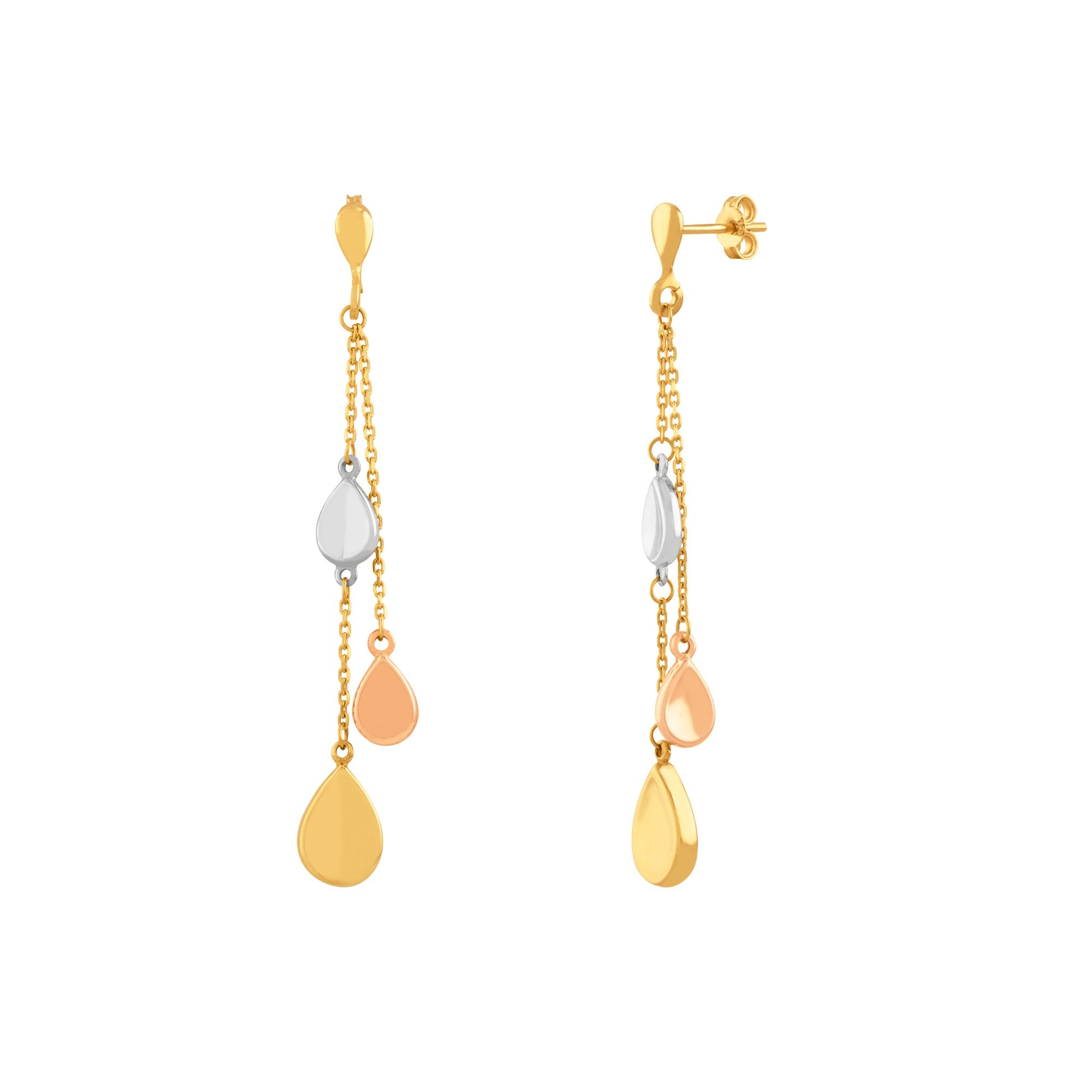 ARETES LARGOS EN GOTAS