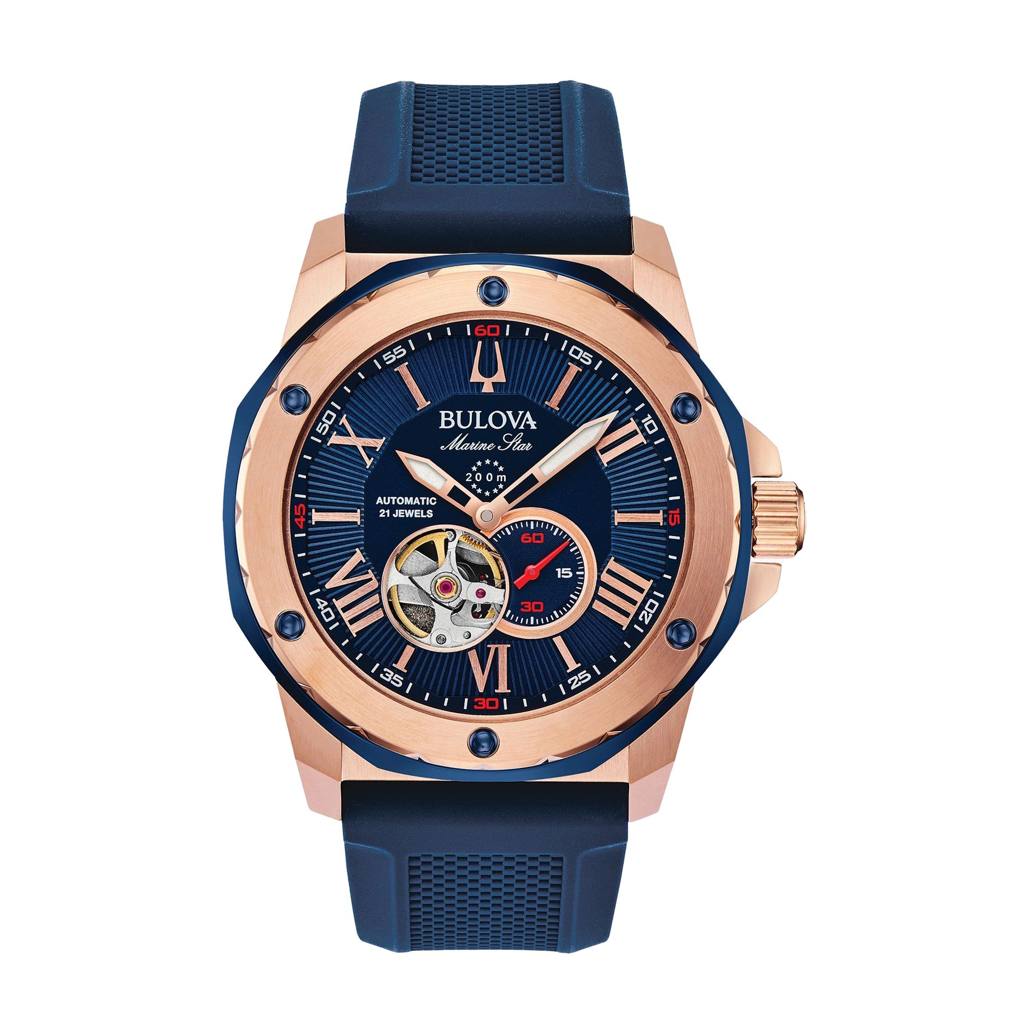 Reloj Bulova Marine Star 98A227S Caballero