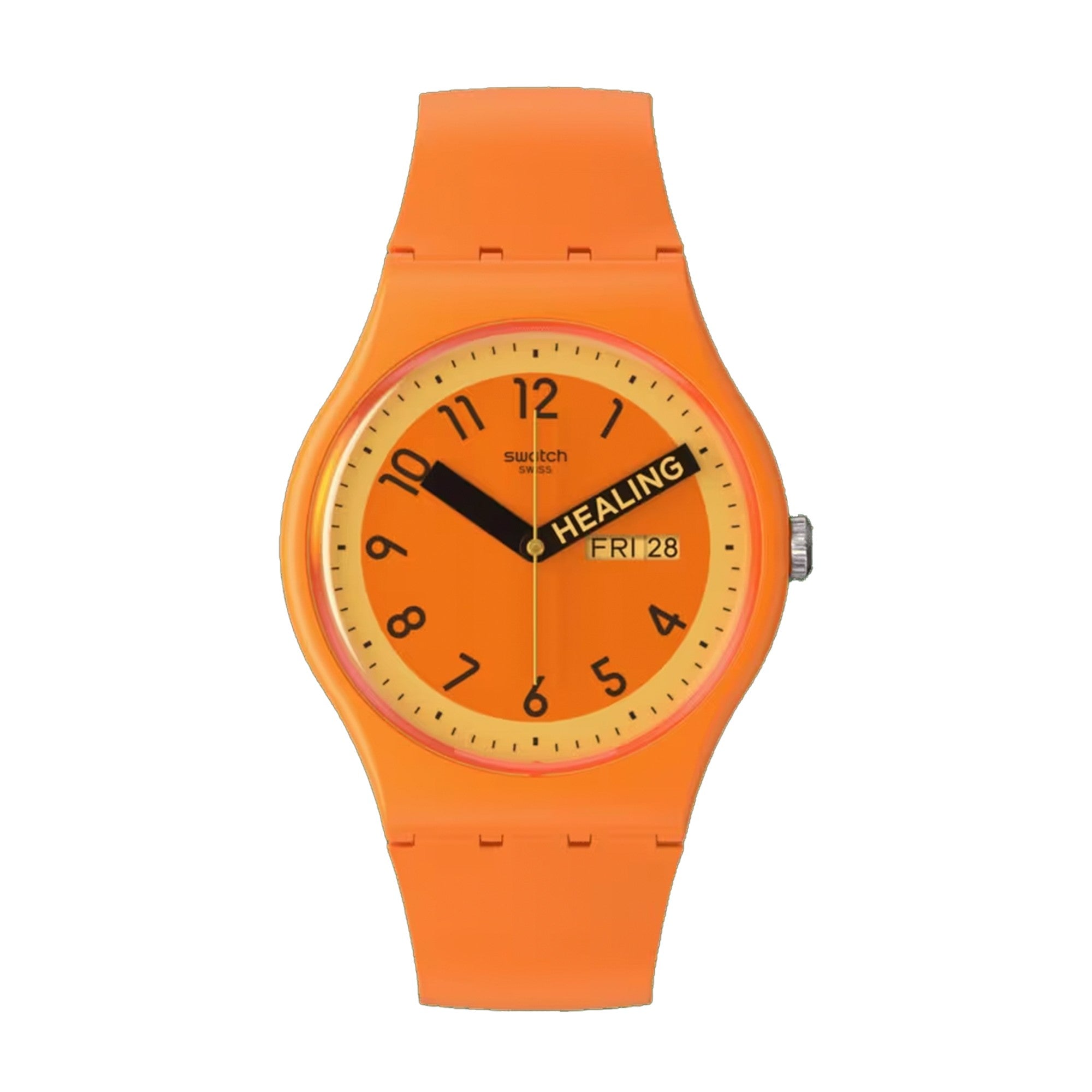 Reloj Swatch Proudly Orange SO29O700 Unisex