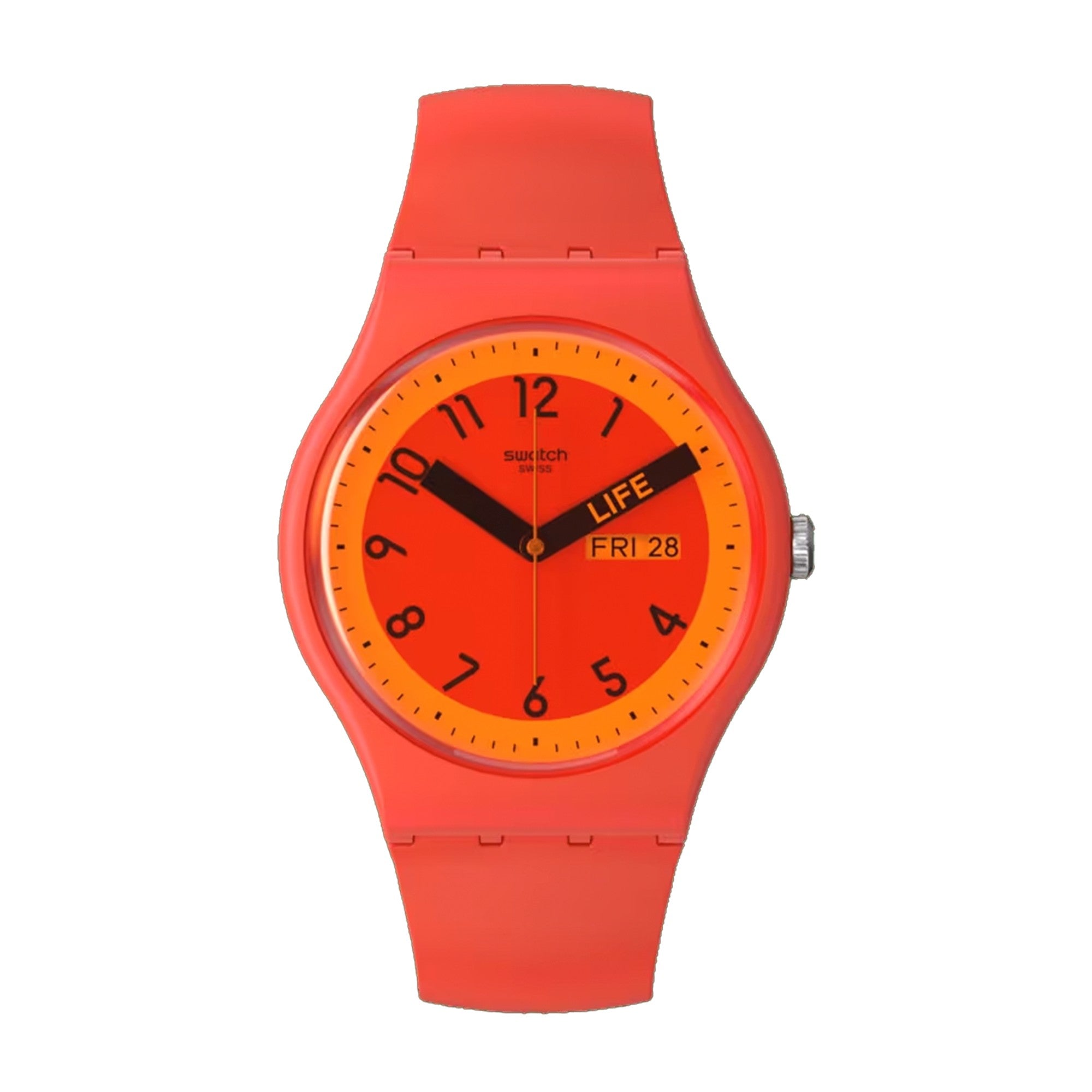 Reloj Swatch Proudly Orange SO29R705 Unisex